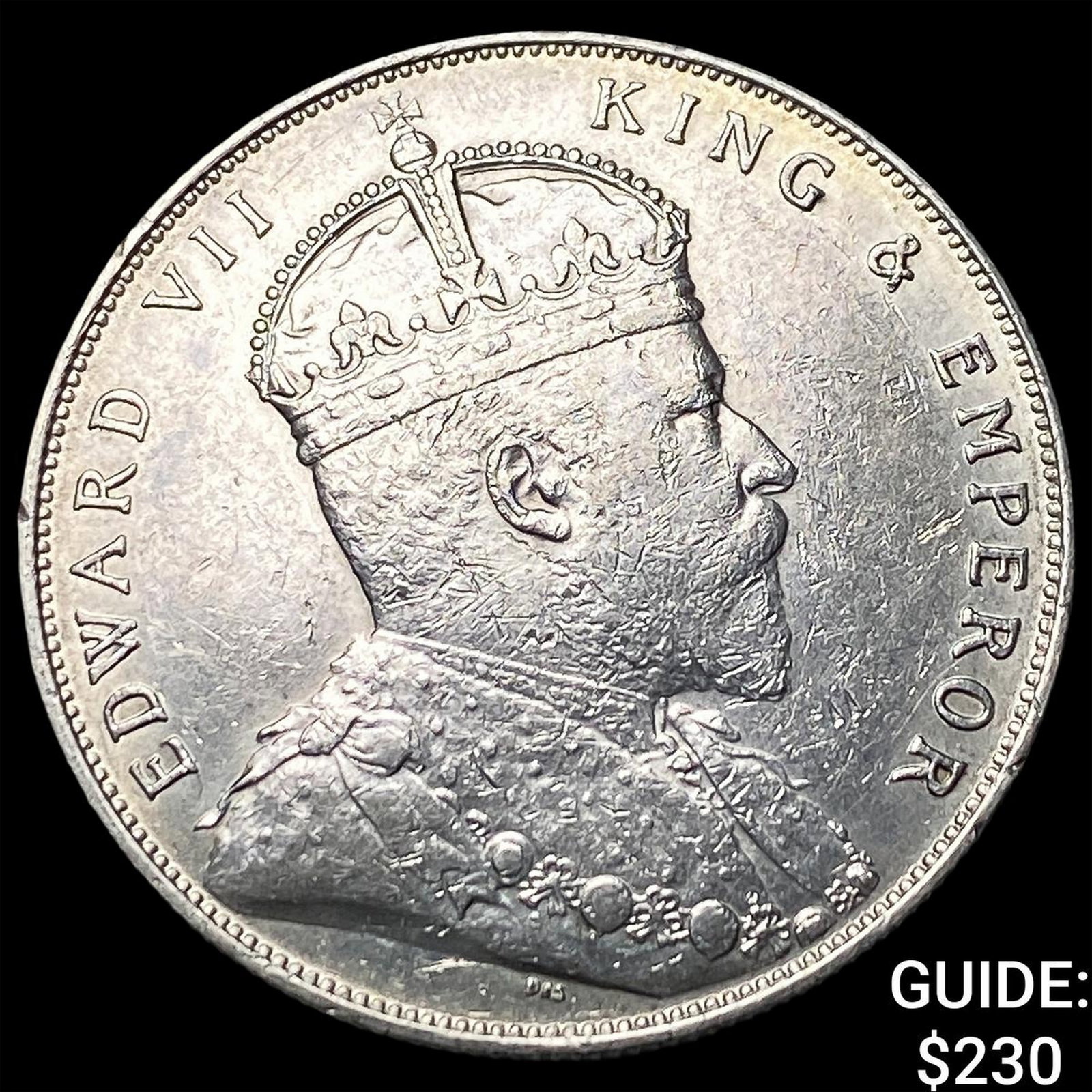 1907 Straits Settlements Silver Dollar K26 (1 of 2)