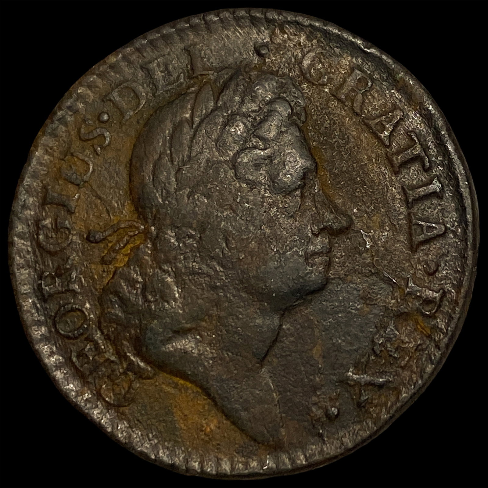 1723 Ireland Halfpenny HIGH GRADE (1 of 2)