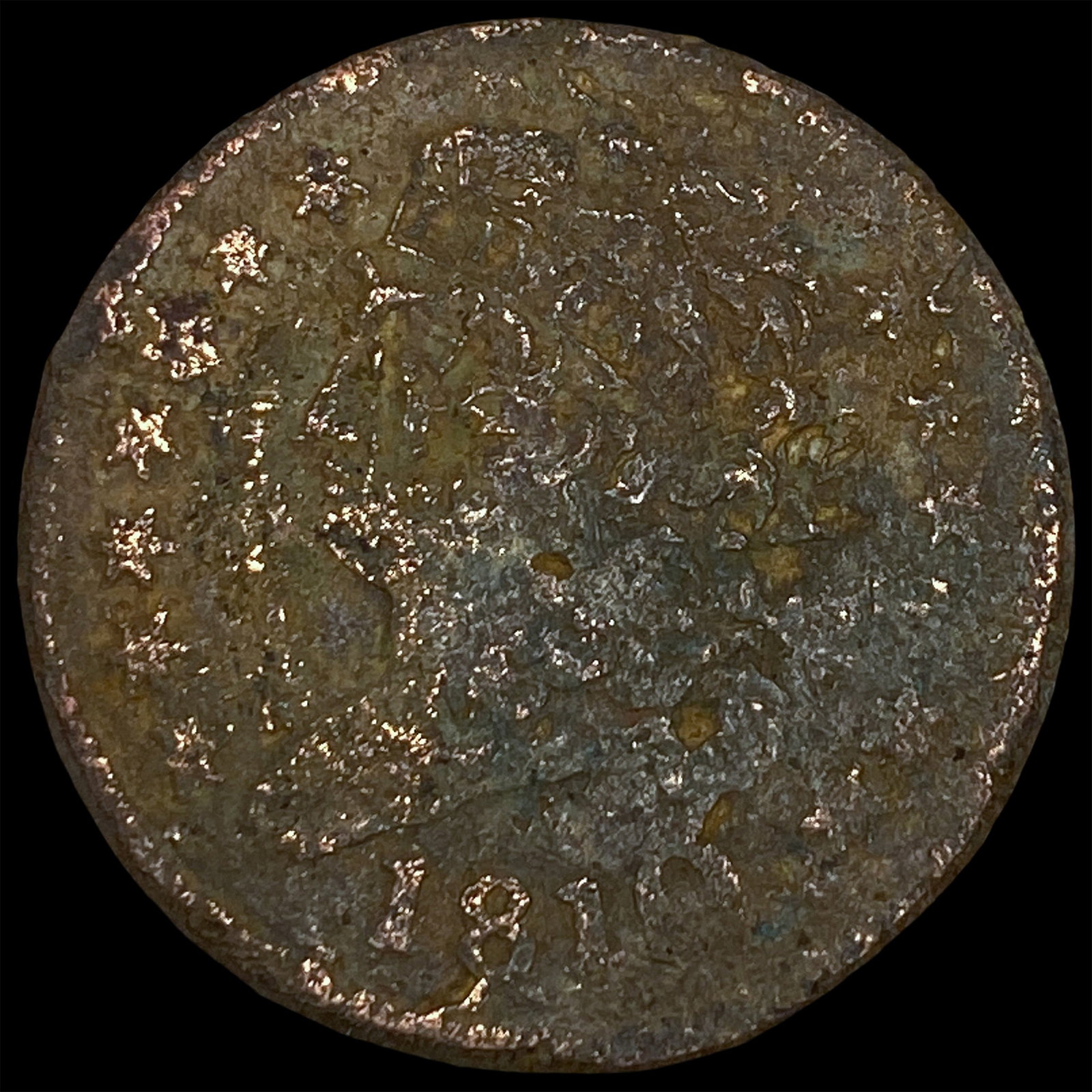 1810 Classic Head Half Cent HIGH GRADE: 1810 Classic Head Half Cent HIGH GRADE