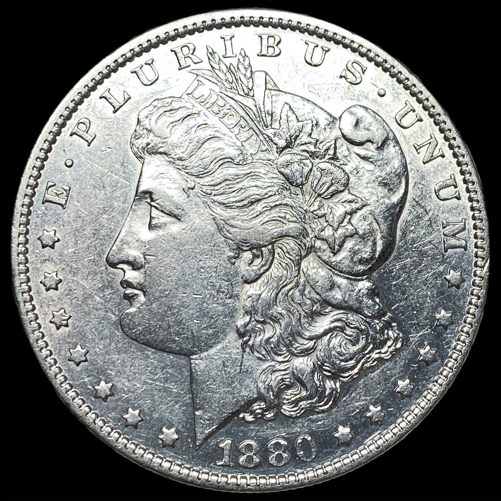 1880-O Silver Morgan Dollar CLOSELY UNCIRCULATED: 1880-O Silver Morgan Dollar CLOSELY UNCIRCULATED