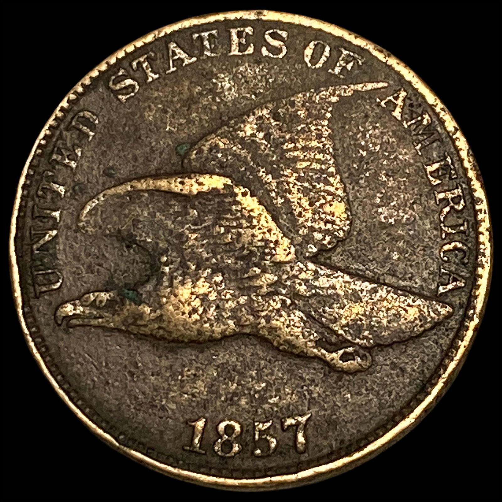 1857 Flying Eagle Cent HIGH GRADE (1 of 2)