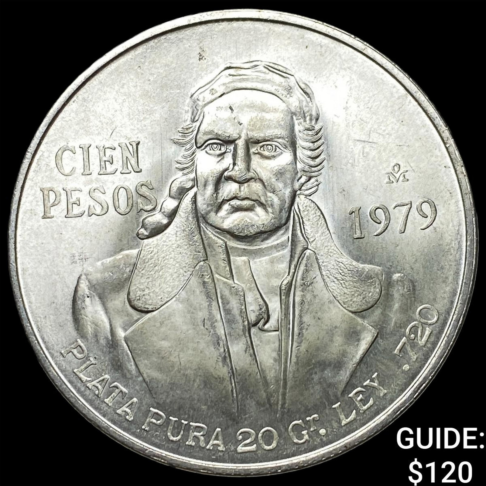 1979 Mexico Silver 100 Pesos (1 of 2)