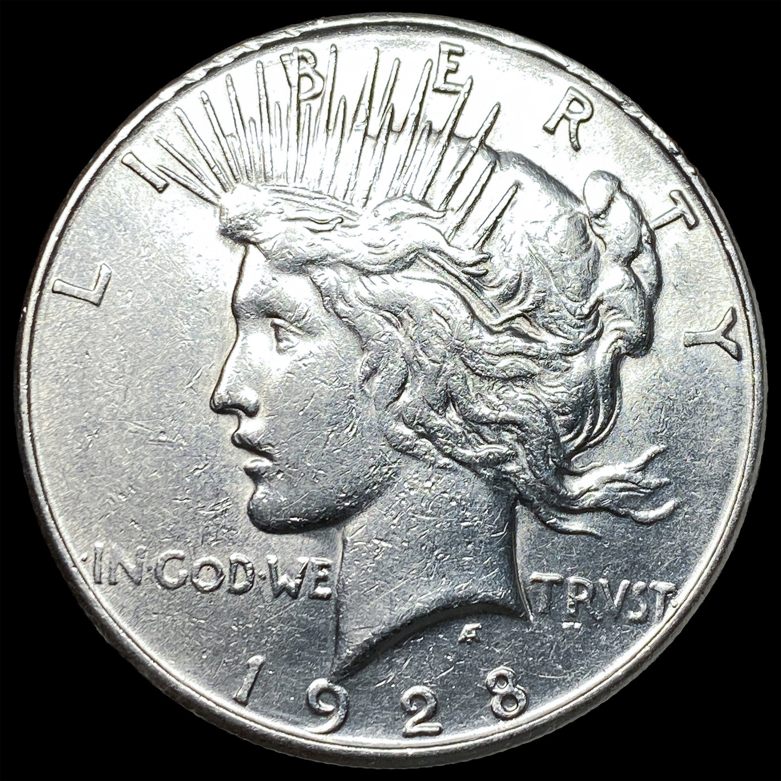1928 Silver Peace Dollar CLOSELY UNCIRCULATED: 1928 Silver Peace Dollar CLOSELY UNCIRCULATED