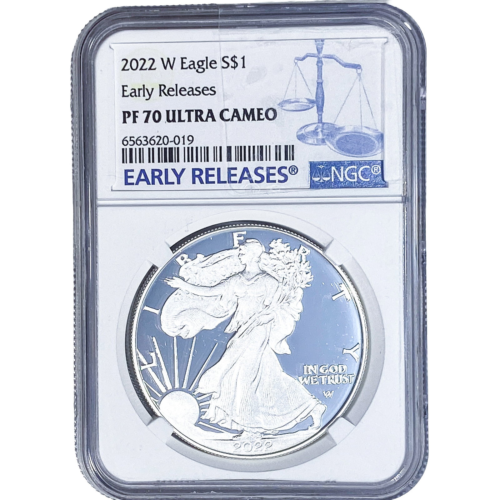 2022-W Silver Eagle NGC PF70 Ultra Cameo (1 of 2)