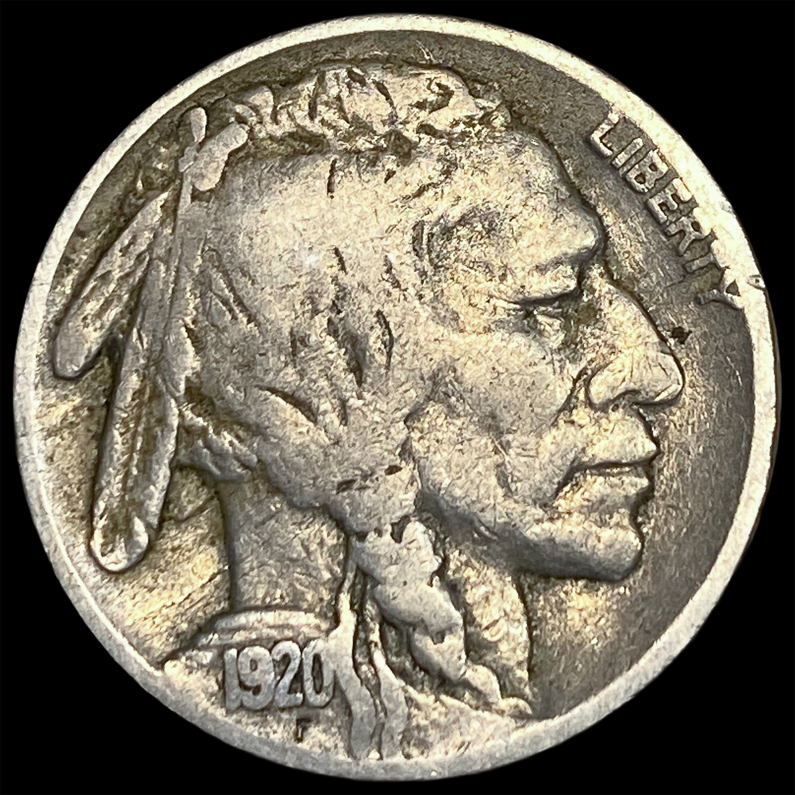 1920-S Buffalo Nickel LIGHTLY CIRCULATED (1 of 2)