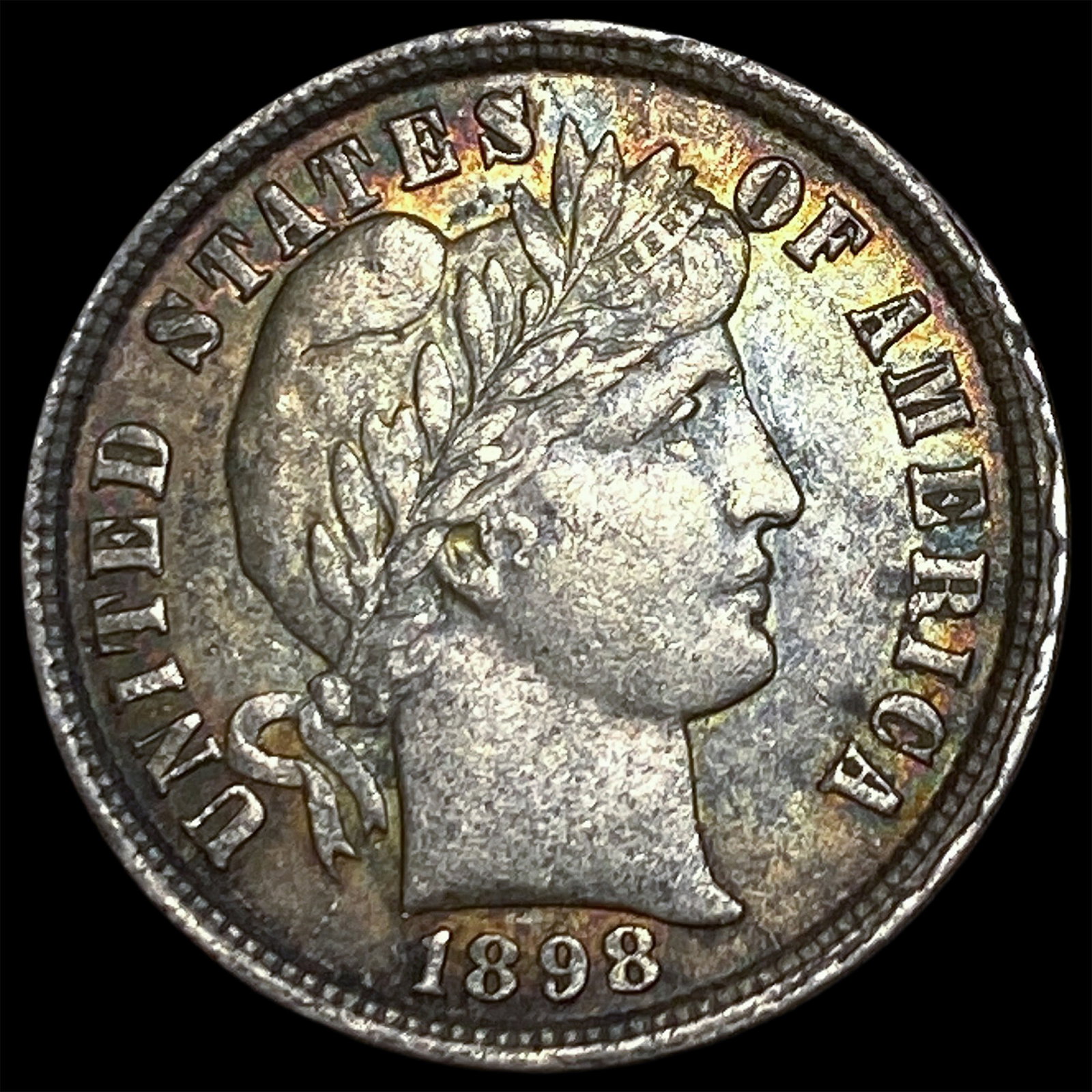 1898 Silver Barber Dime UNCIRCULATED (1 of 2)
