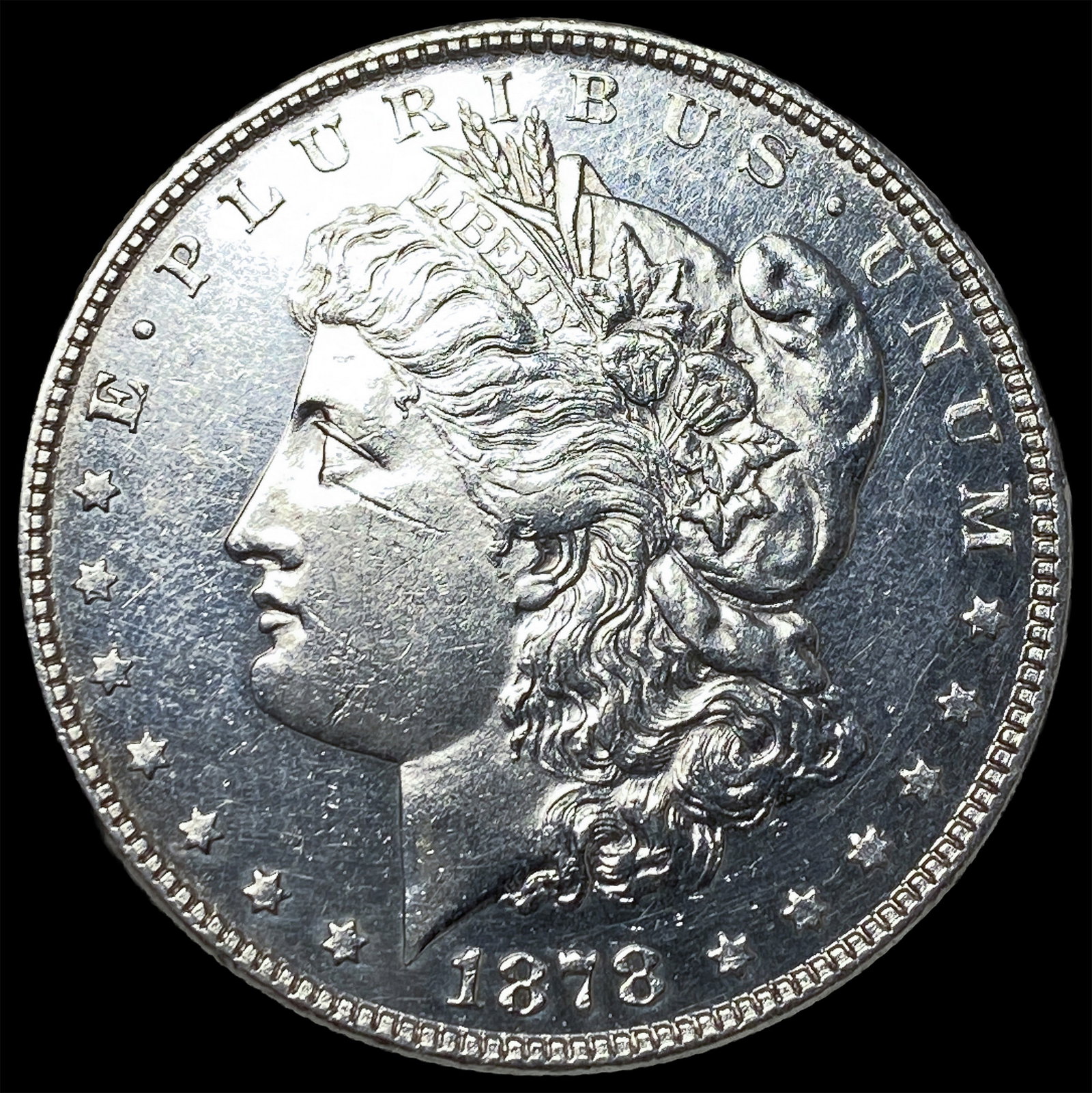 1878 Silver Morgan Dollar UNCIRCULATED: 1878 Silver Morgan Dollar UNCIRCULATED