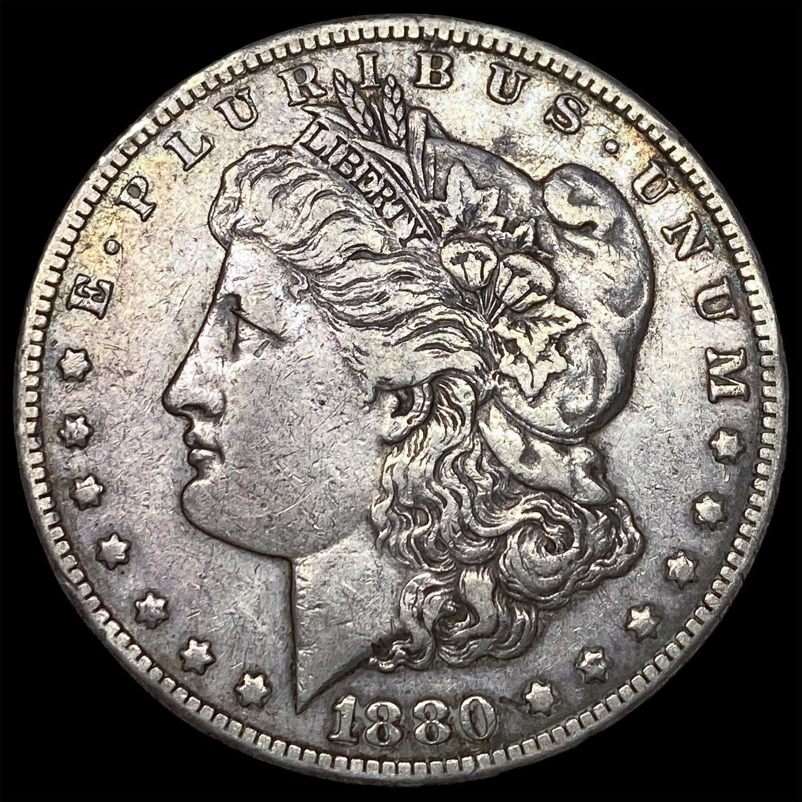 1880-O Silver Morgan Dollar NEARLY UNCIRCULATED (1 of 2)