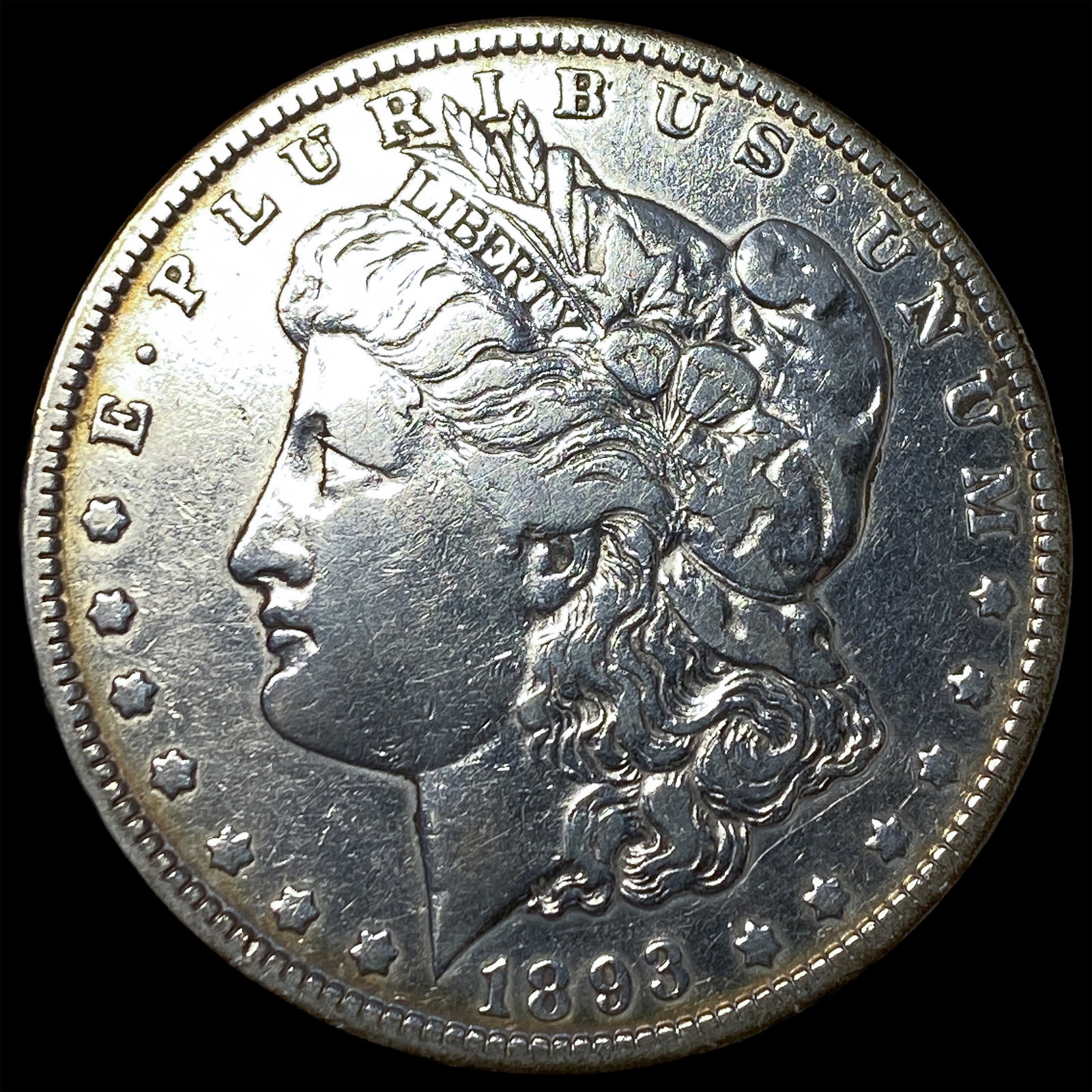 1893 Morgan Silver Dollar LIGHTLY CIRCULATED (1 of 2)