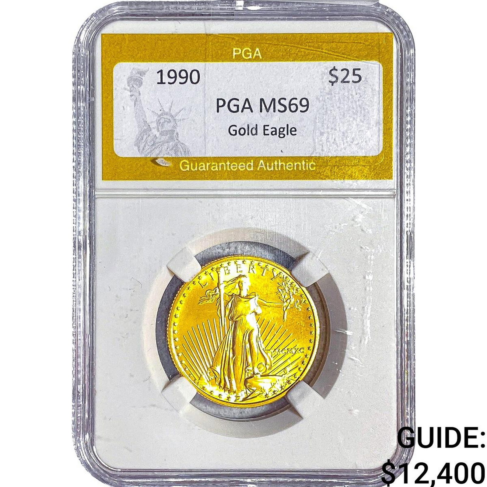 1990 1/2oz $25 Gold Eagle PGA MS69 (1 of 2)