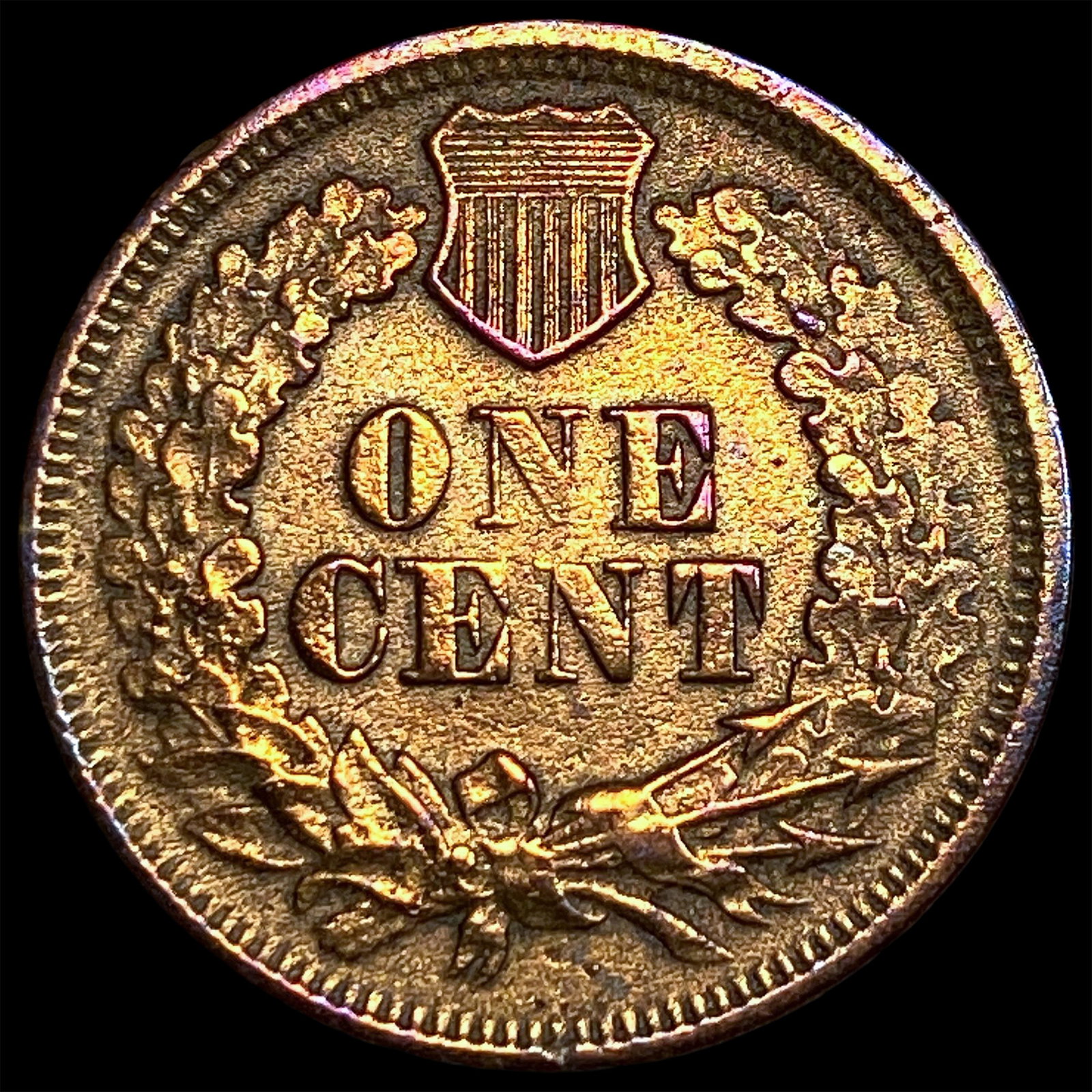 1856 Indian Head Cent Pattern CLOSELY UNCIRCULATED - 2