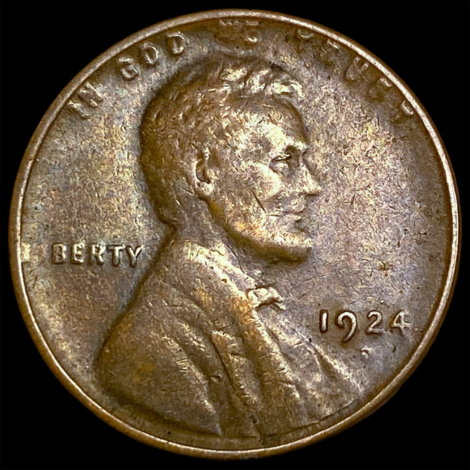 1924 Lincoln Wheat Cent LIGHTLY CIRCULATED (1 of 2)