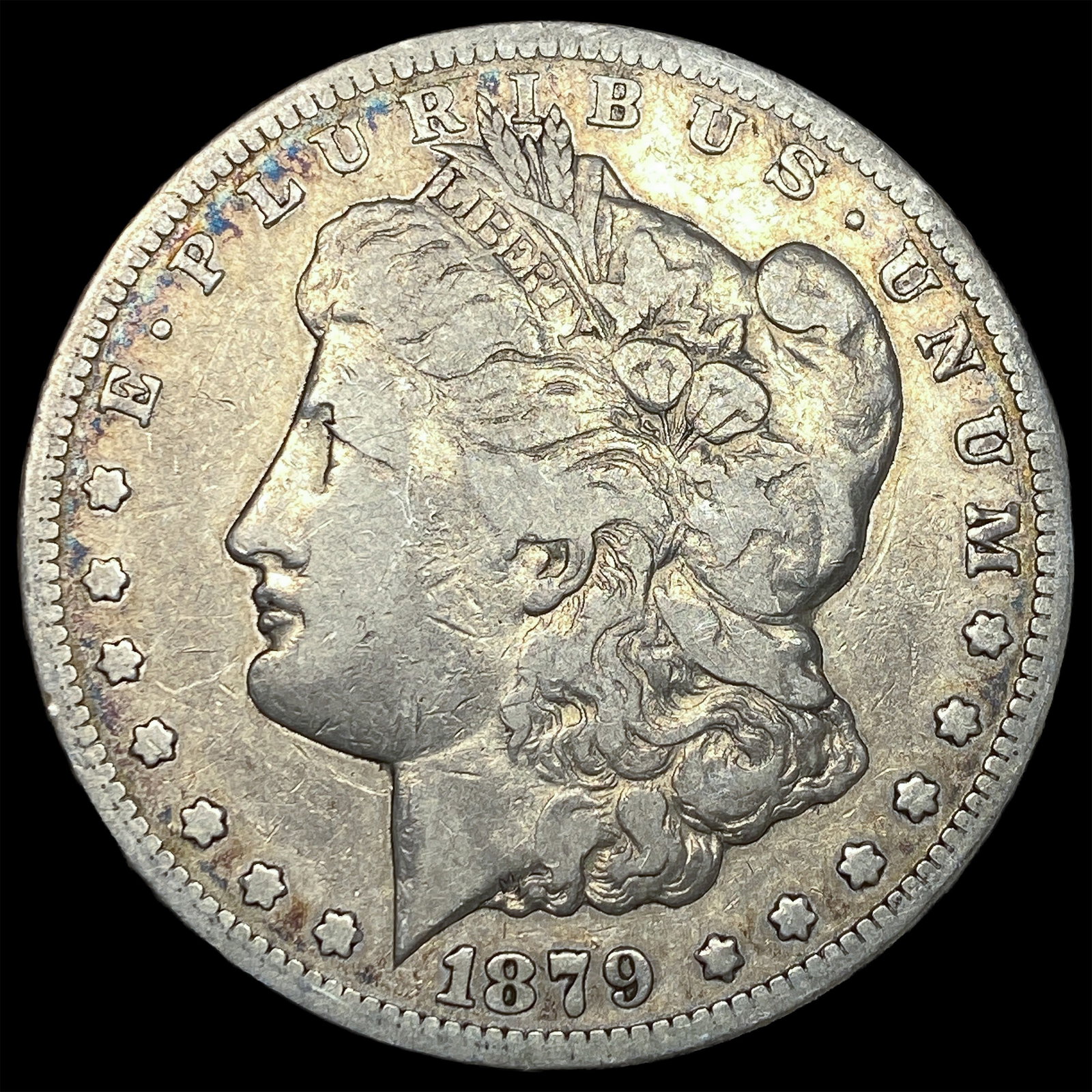 1879-CC Silver Morgan Dollar LIGHTLY CIRCULATED (1 of 2)