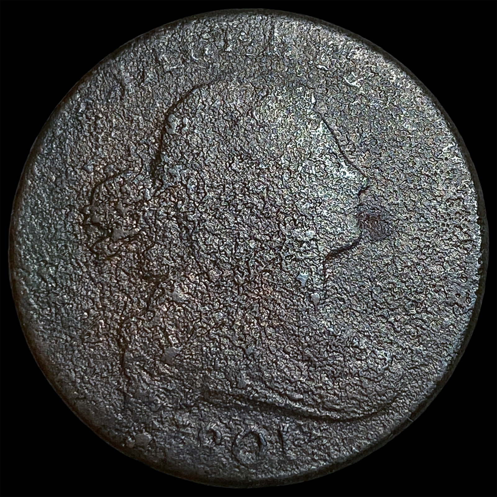 1801 Draped Bust Large Cent NICELY CIRCULATED (1 of 2)