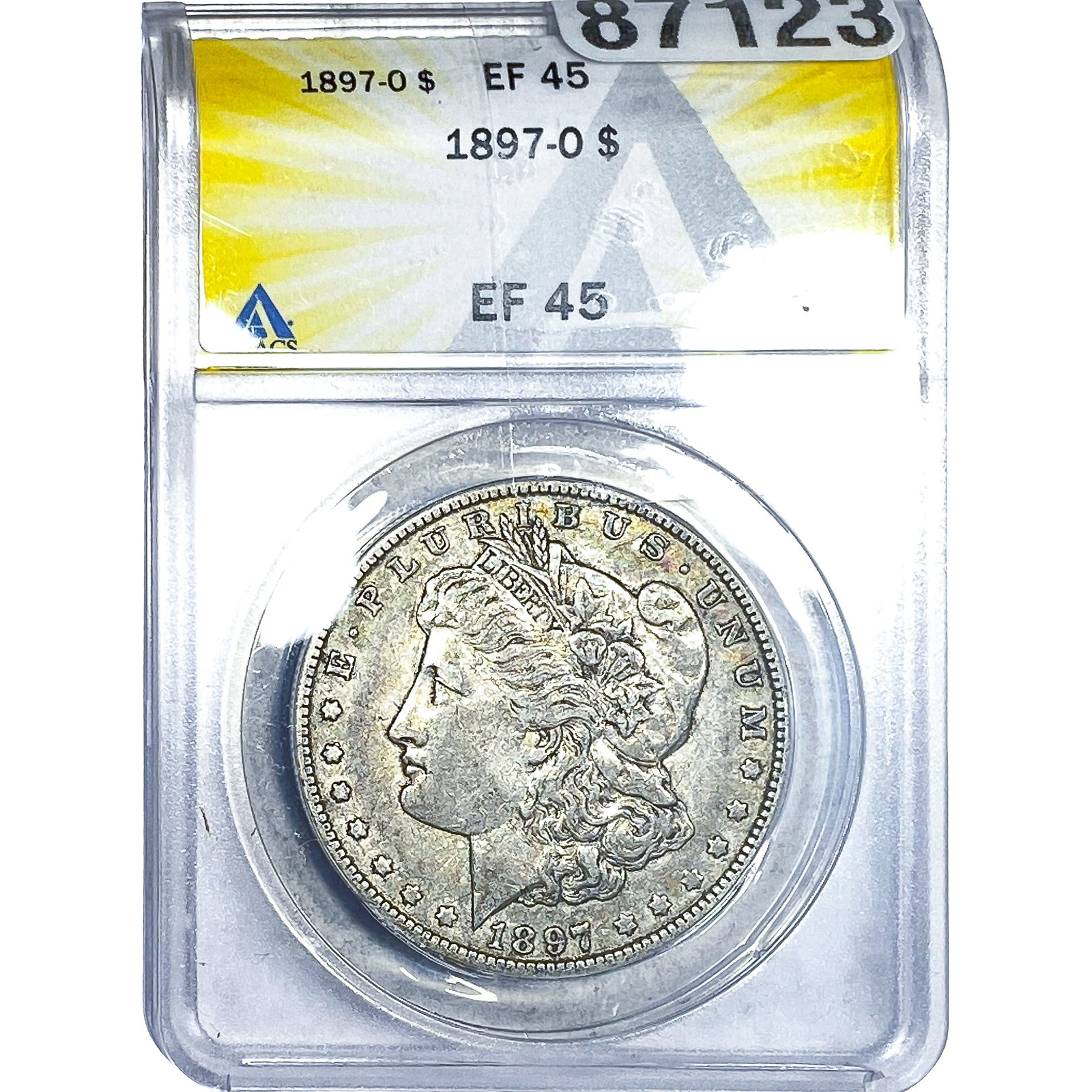 1897-O Morgan Silver Dollar ANACS EF45 (1 of 2)