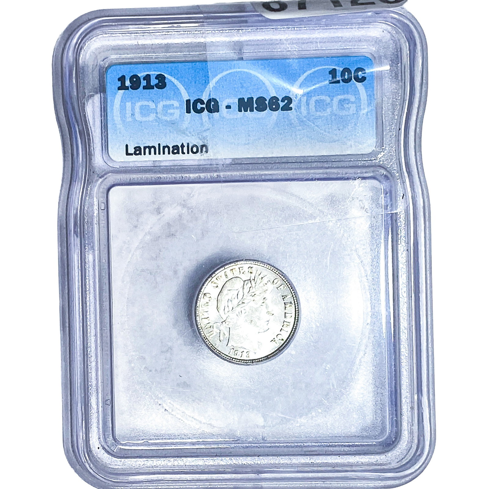 1913 Barber Dime ICG MS62 (1 of 2)
