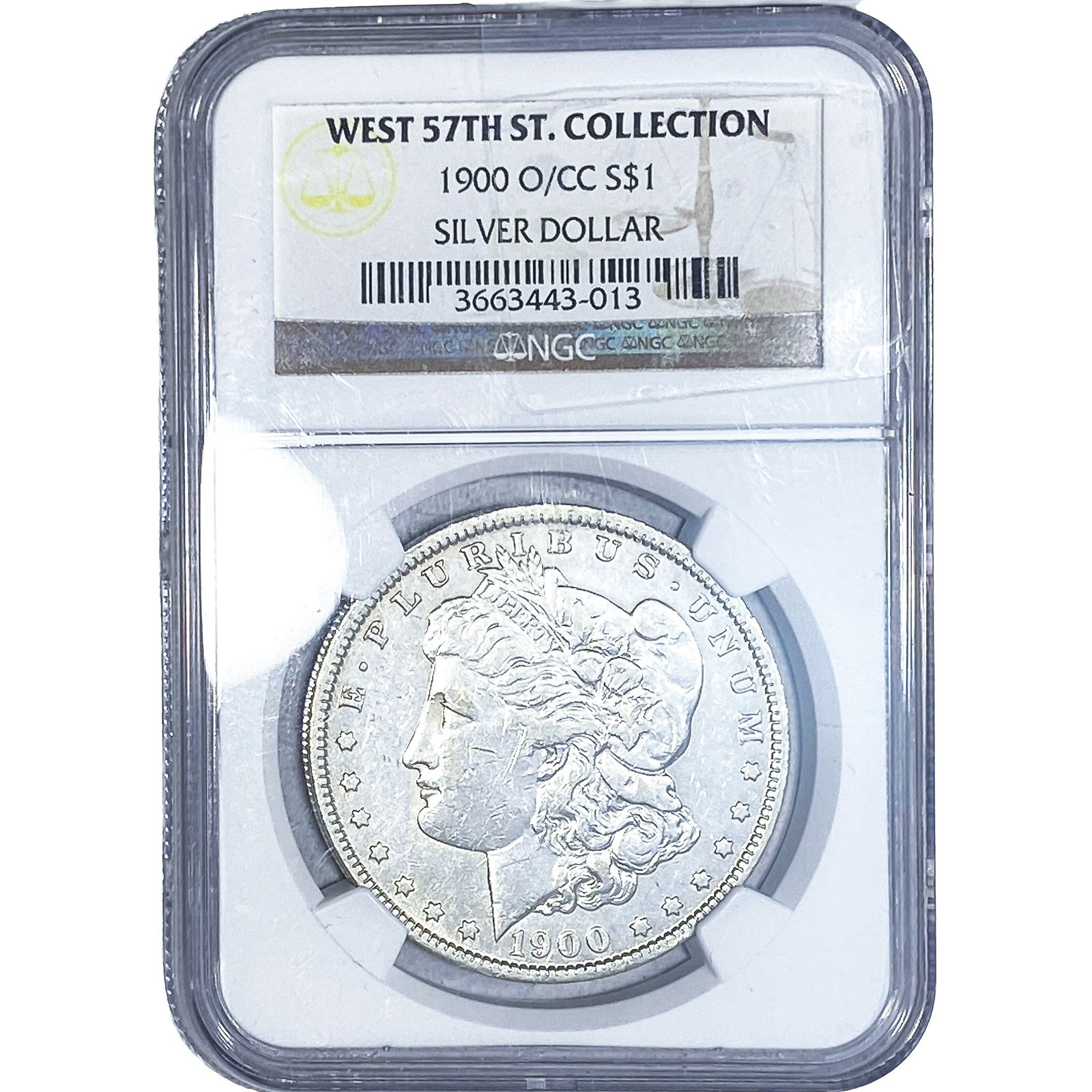 1900-O/CC Morgan Silver Dollar NGC (1 of 2)