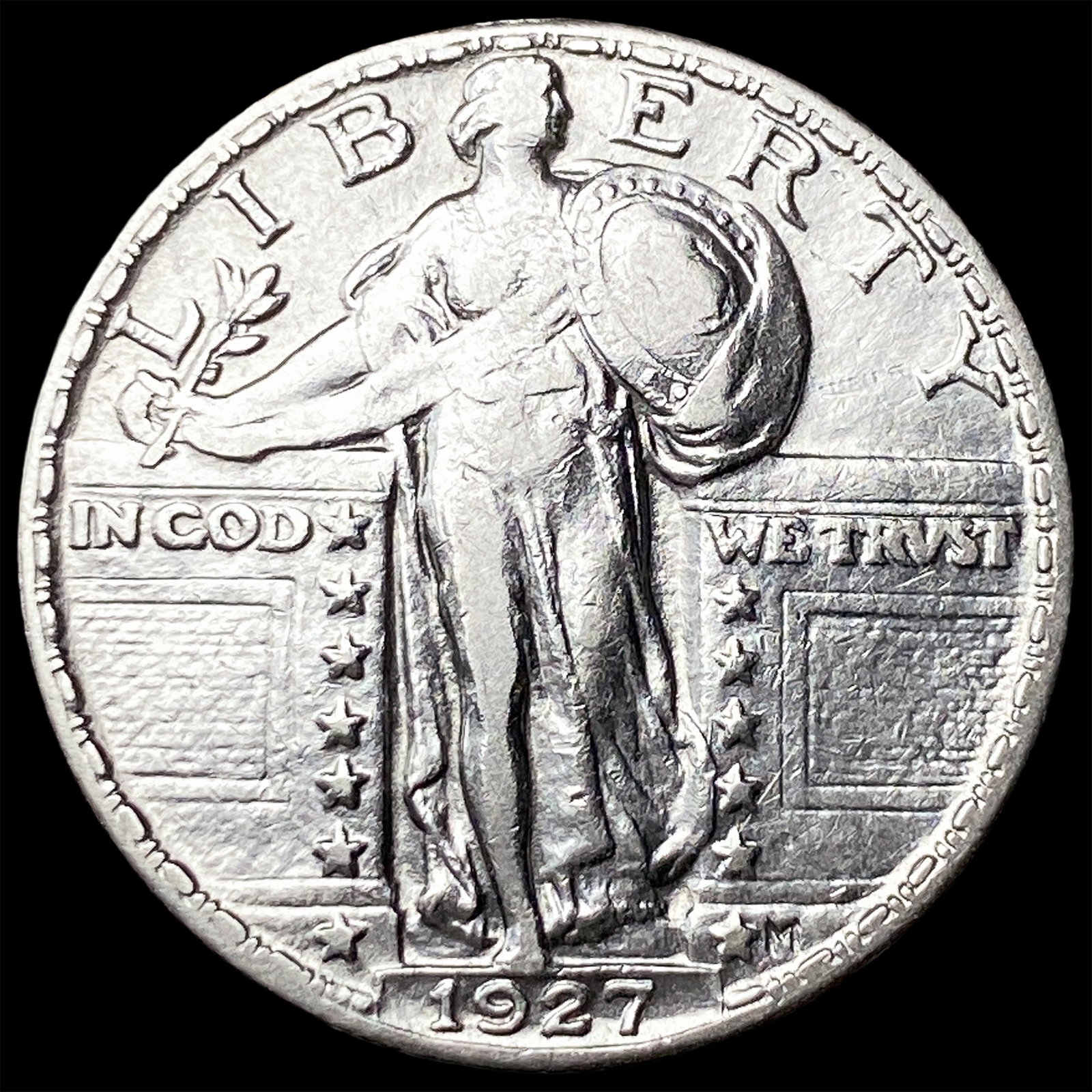 1927 Standing Liberty Quarter NEARLY UNCIRCULATED (1 of 2)