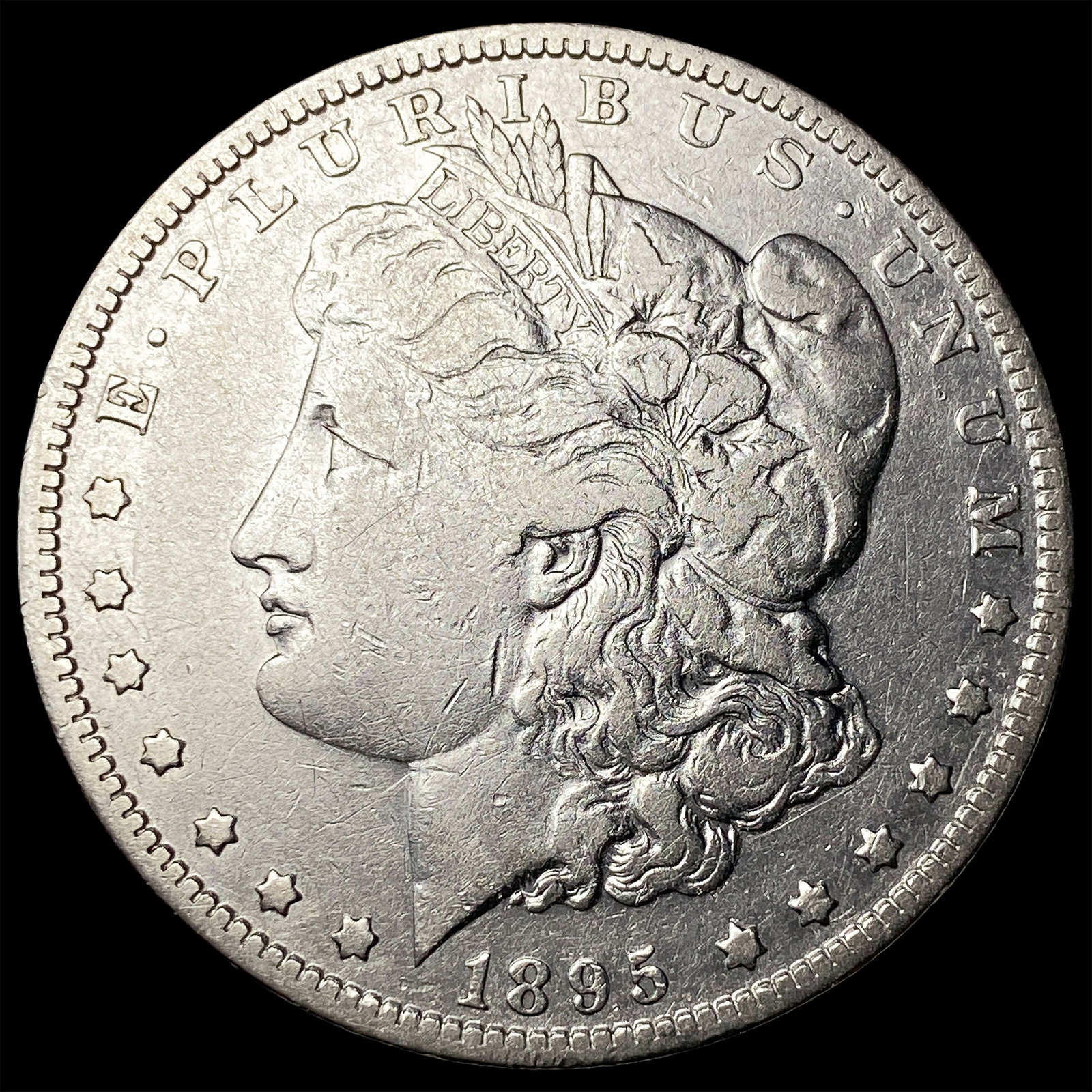 1895-O Silver Morgan Dollar LIGHTLY CIRCULATED (1 of 2)