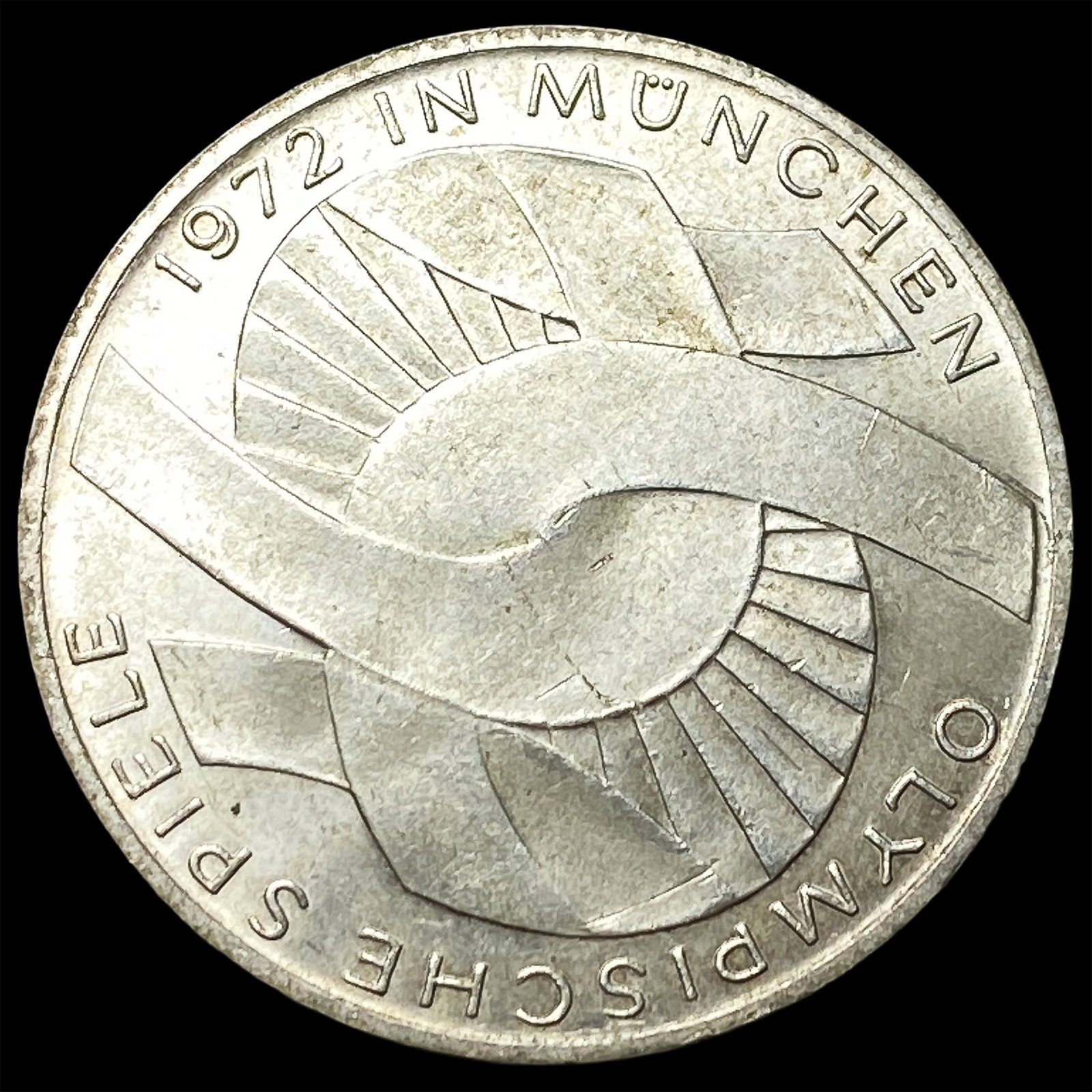 1972 Germany Silver 10 Mark Olympic (1 of 2)
