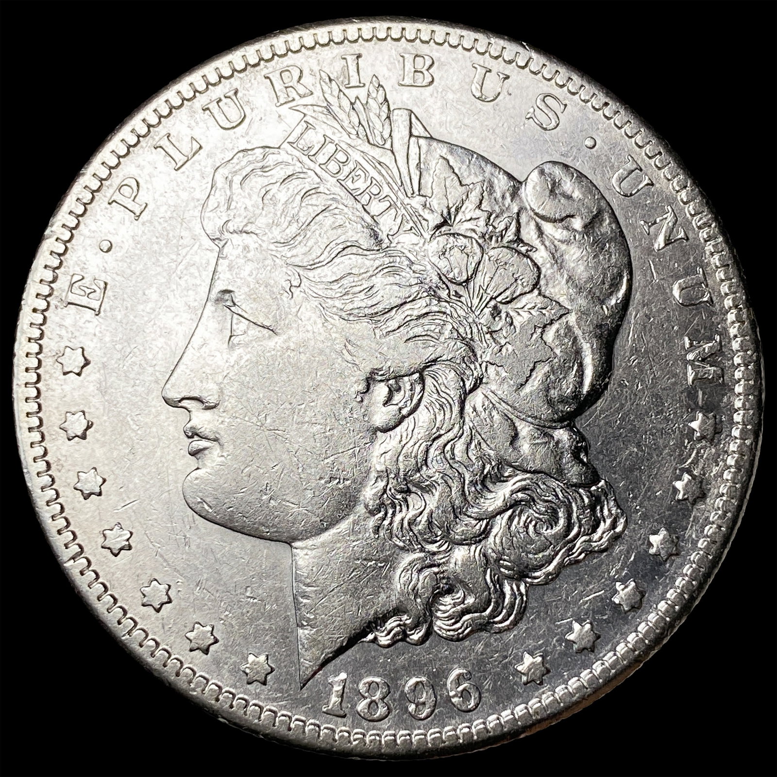 1896-S Silver Morgan Dollar CLOSELY UNCIRCULATED (1 of 2)
