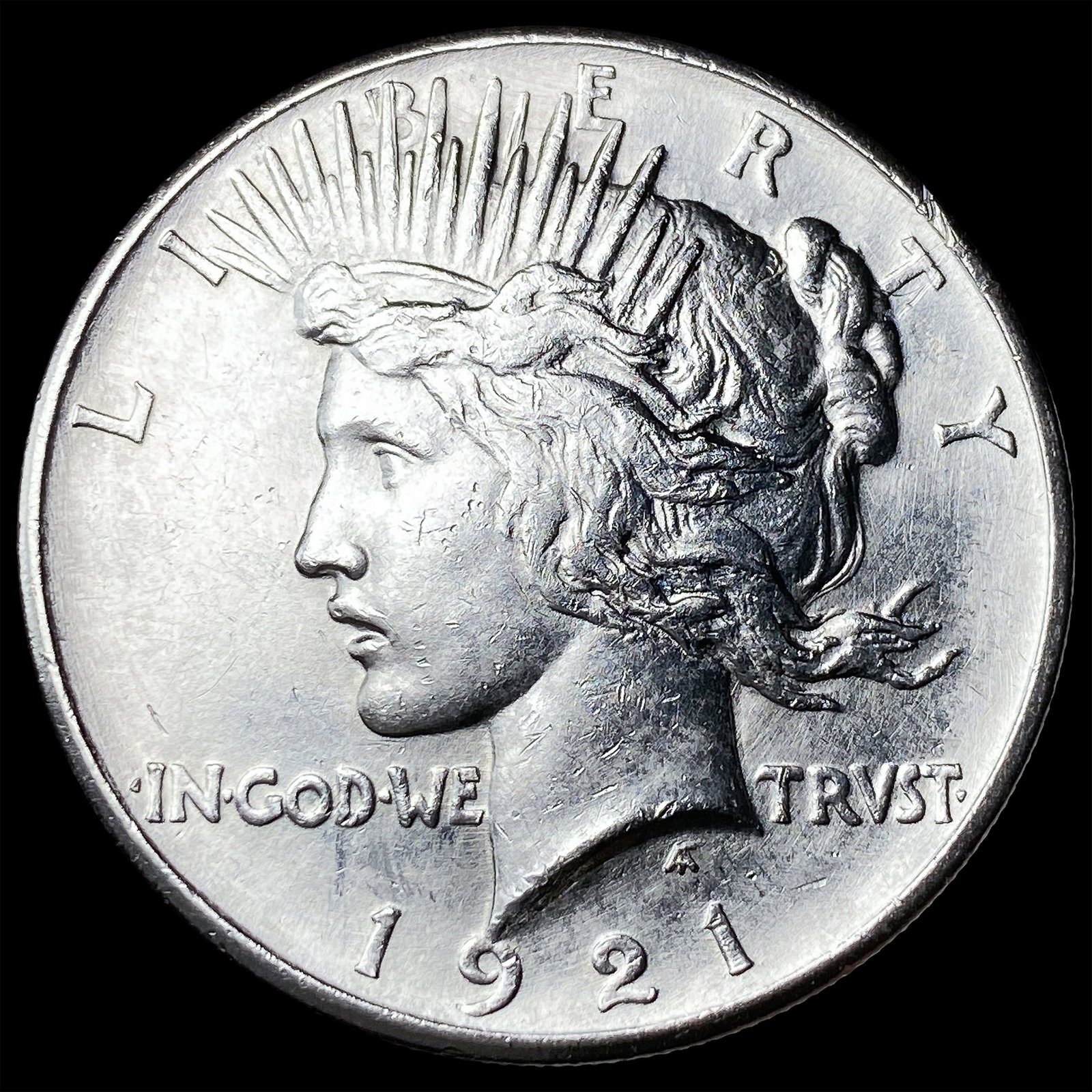 1921 Silver Peace Dollar UNCIRCULATED (1 of 2)
