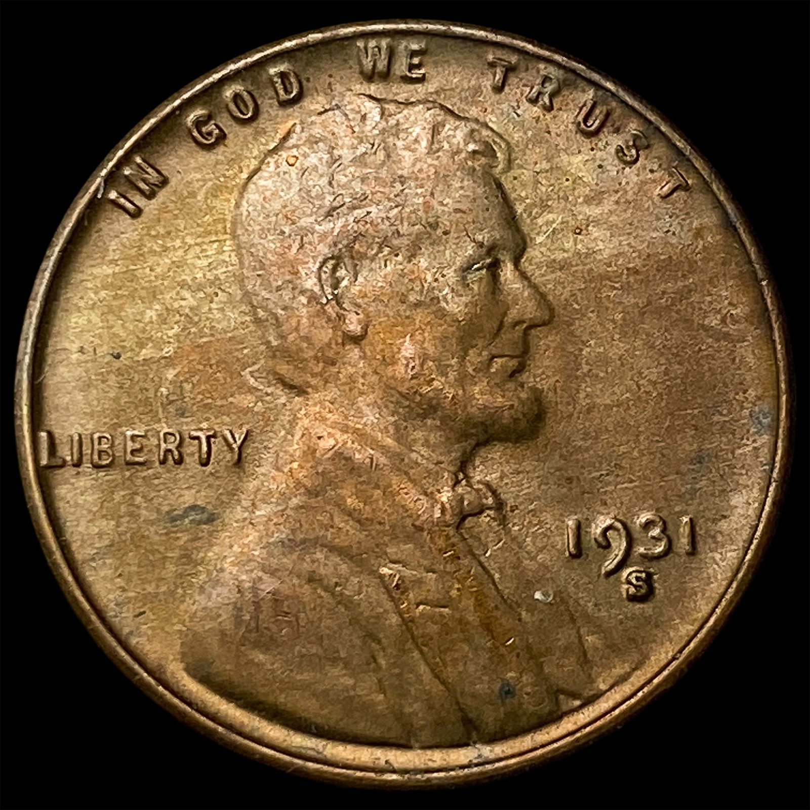1931-S Lincoln Wheat Cent CHOICE BU (1 of 2)