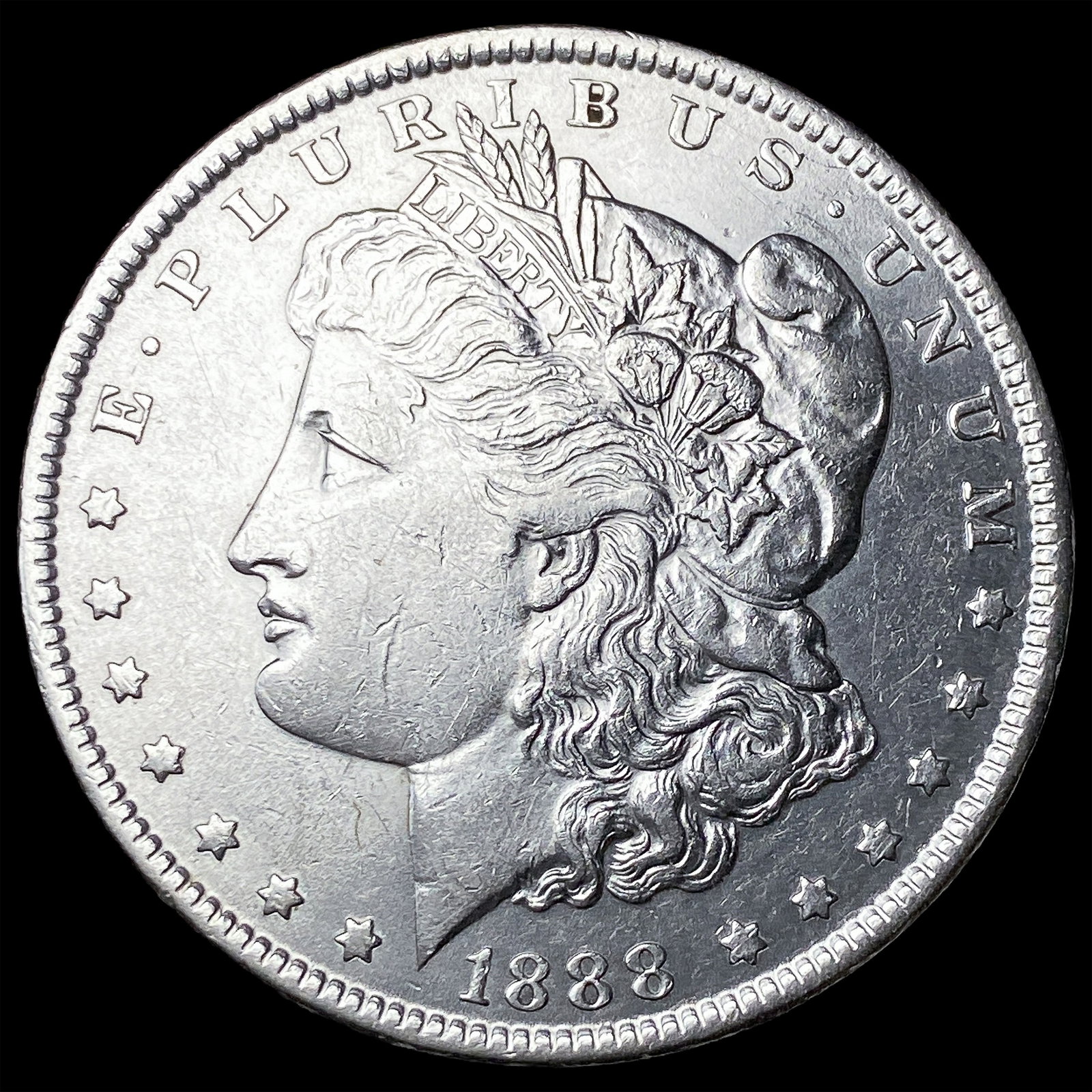 1888 Morgan Silver Dollar CLOSELY UNCIRCULATED (1 of 2)