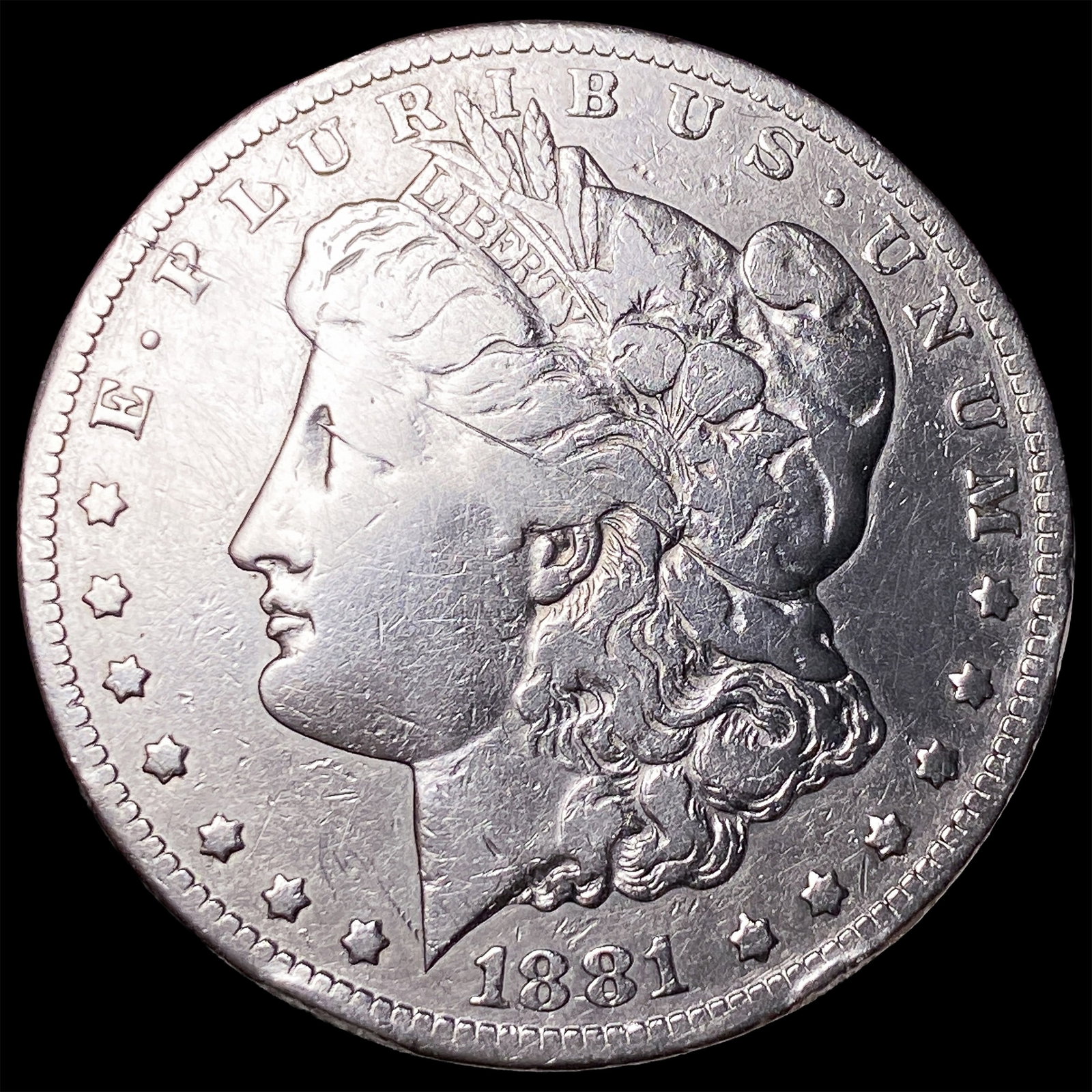 1881-CC Silver Morgan Dollar UNCIRCULATED (1 of 2)