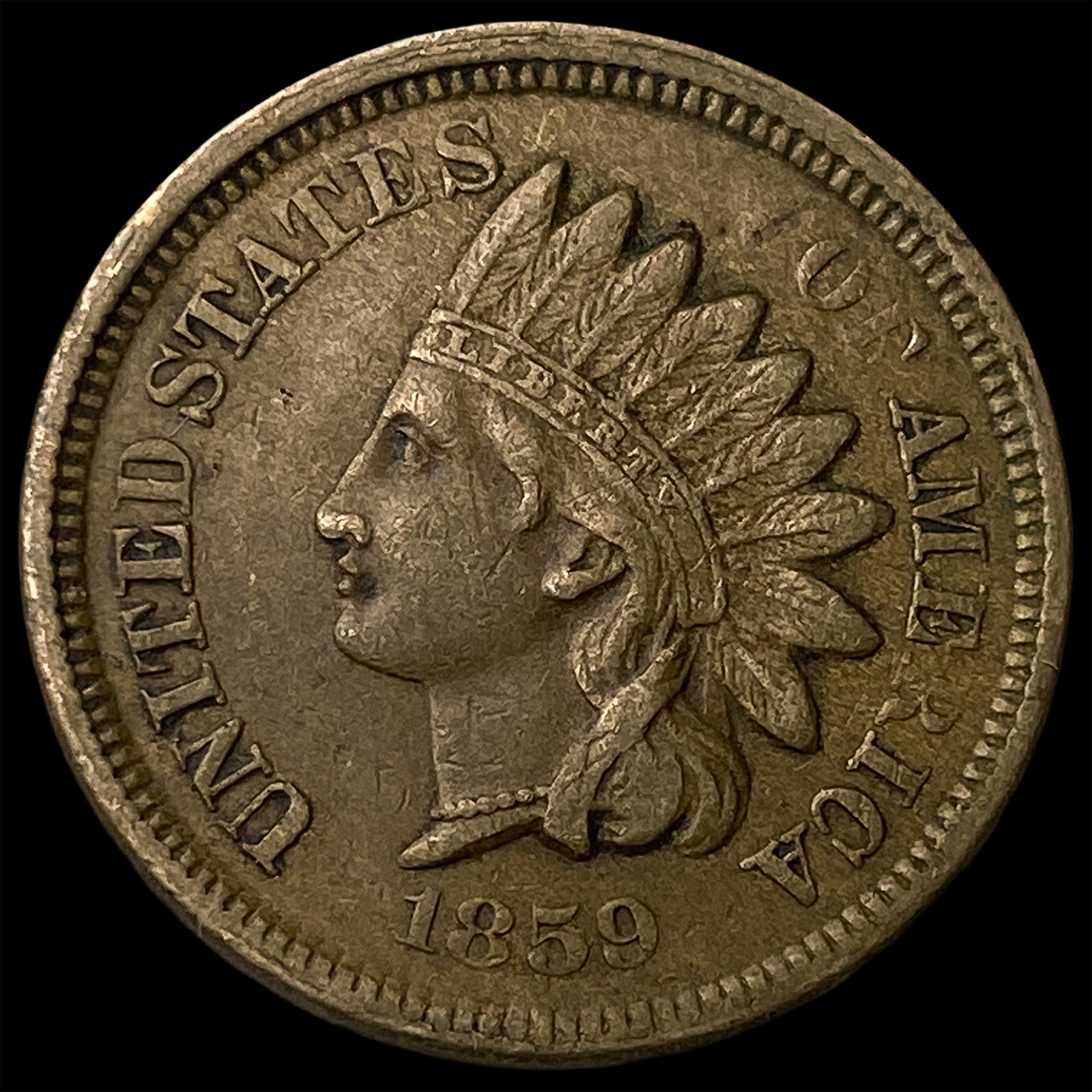 1859 Indian Head Cent UNCIRCULATED (1 of 2)