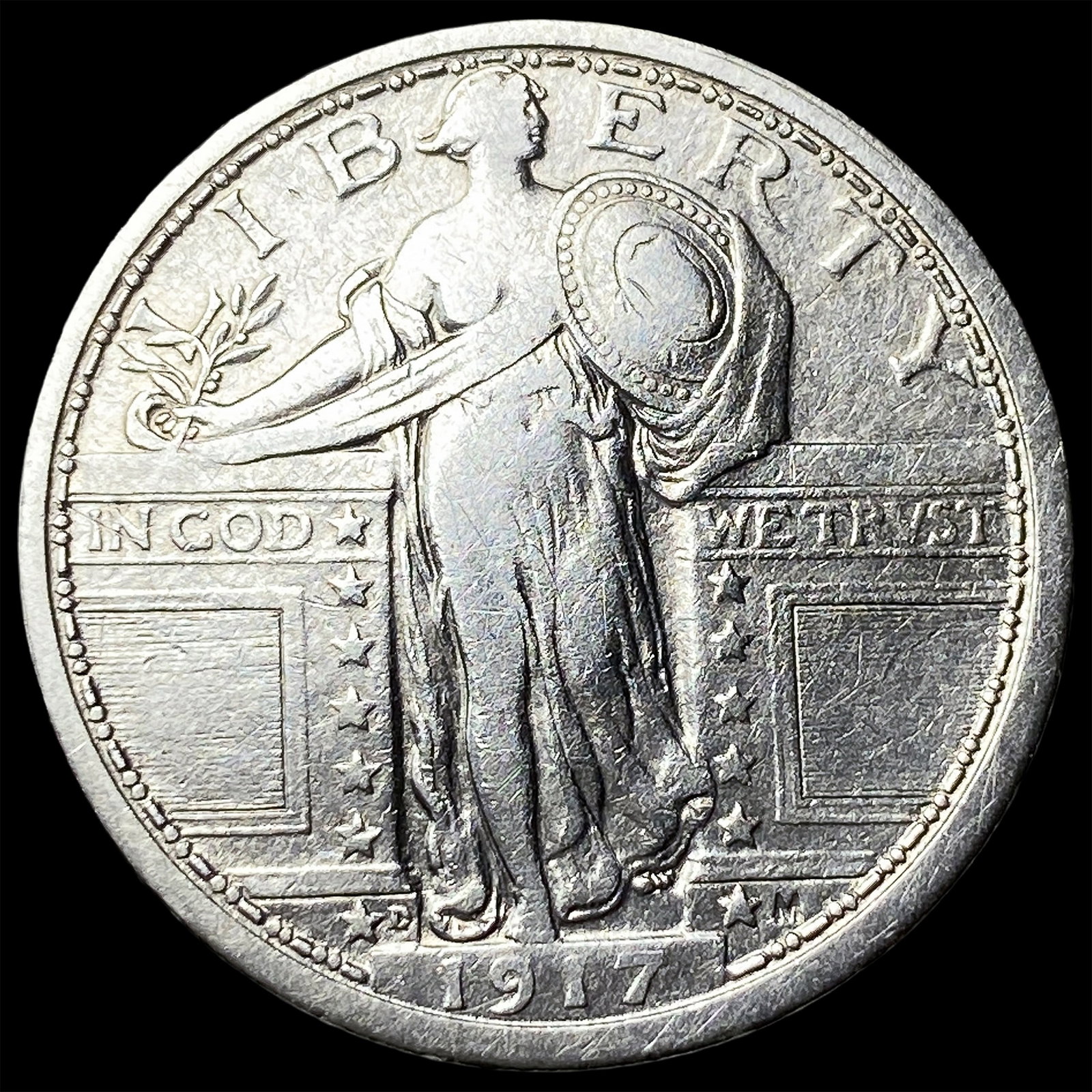 1917 Type 1 Standing Liberty Quarter UNCIRCULATED (1 of 2)