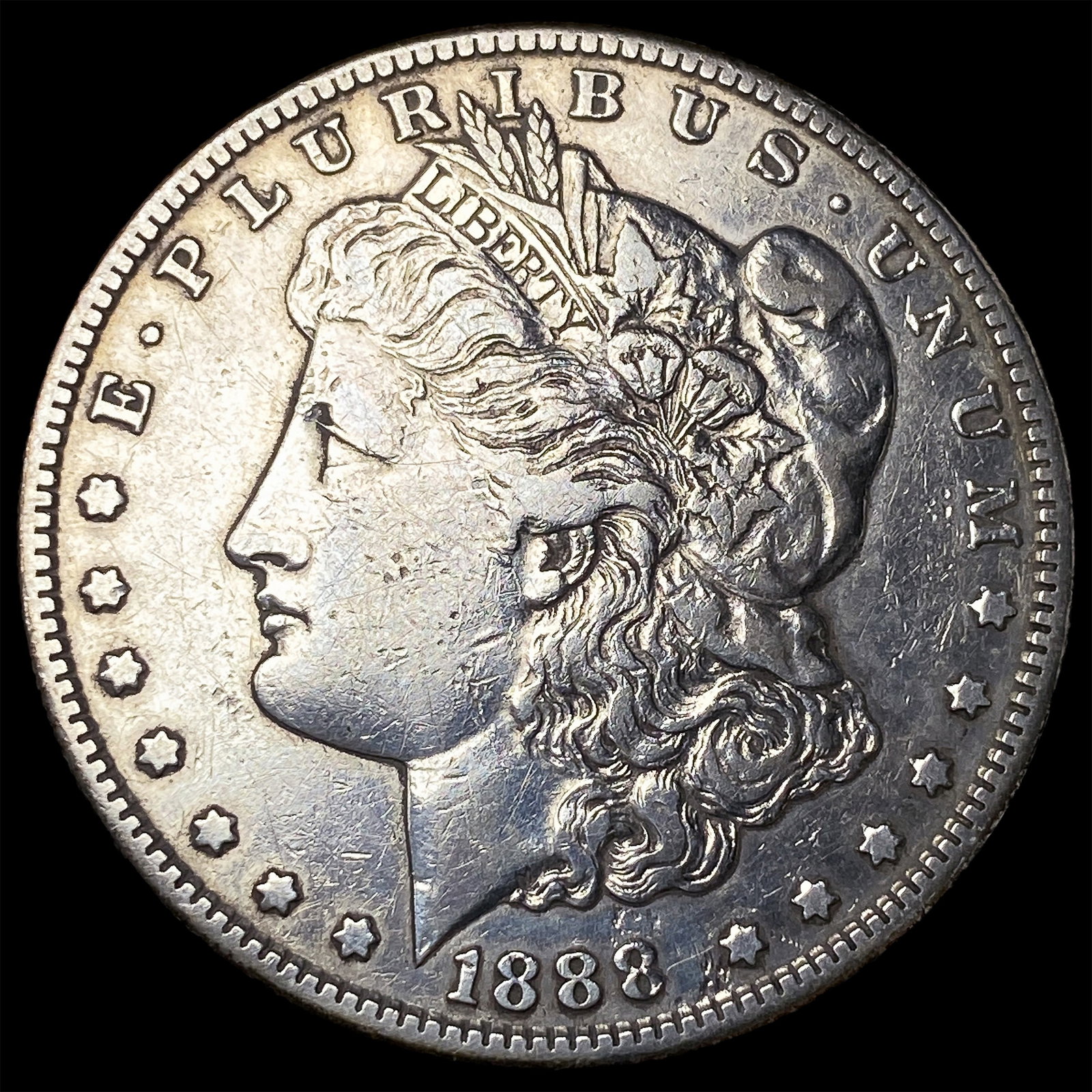1888-S Silver Morgan Dollar NEARLY UNCIRCULATED (1 of 2)