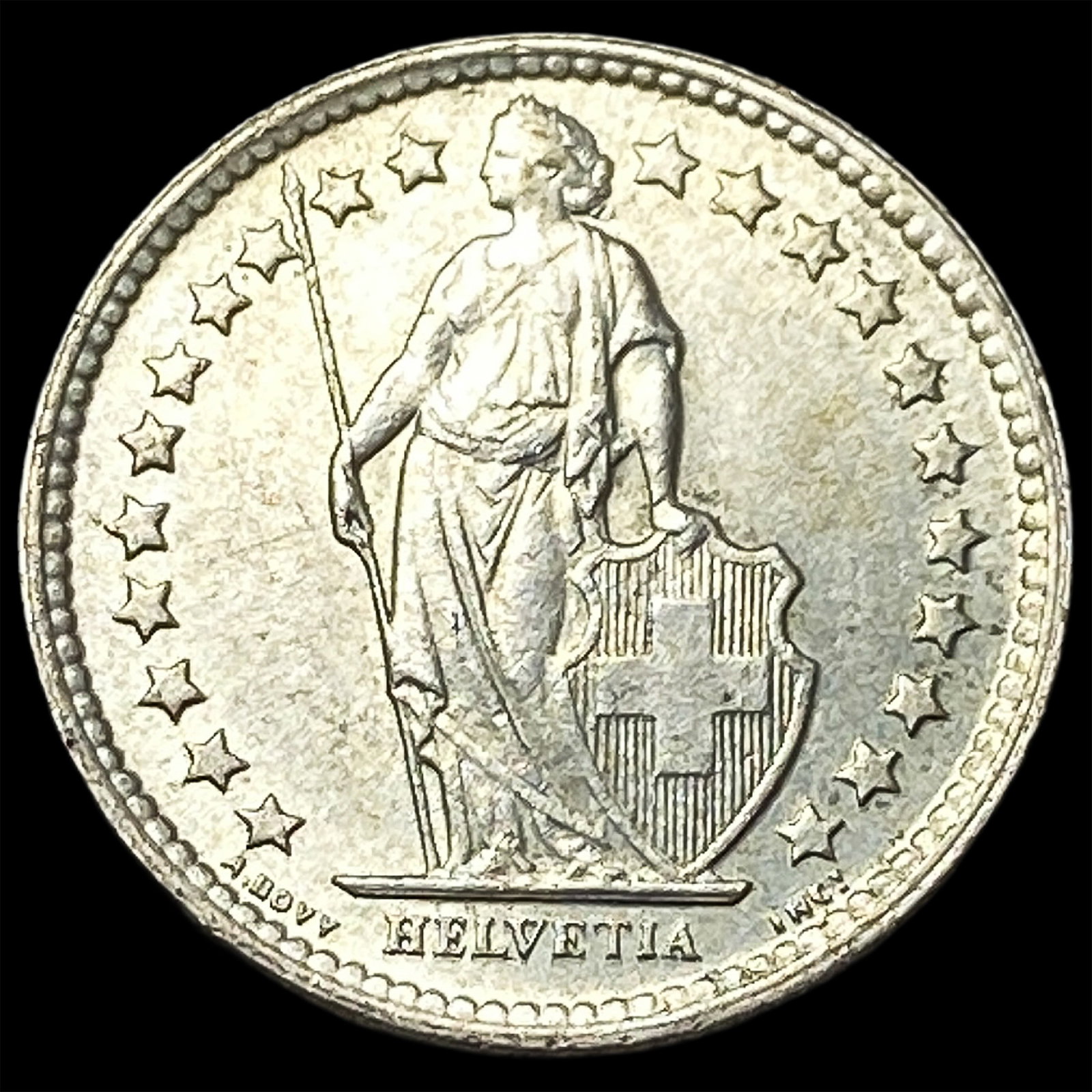 1959 Switzerland 1/2 Franc (1 of 2)