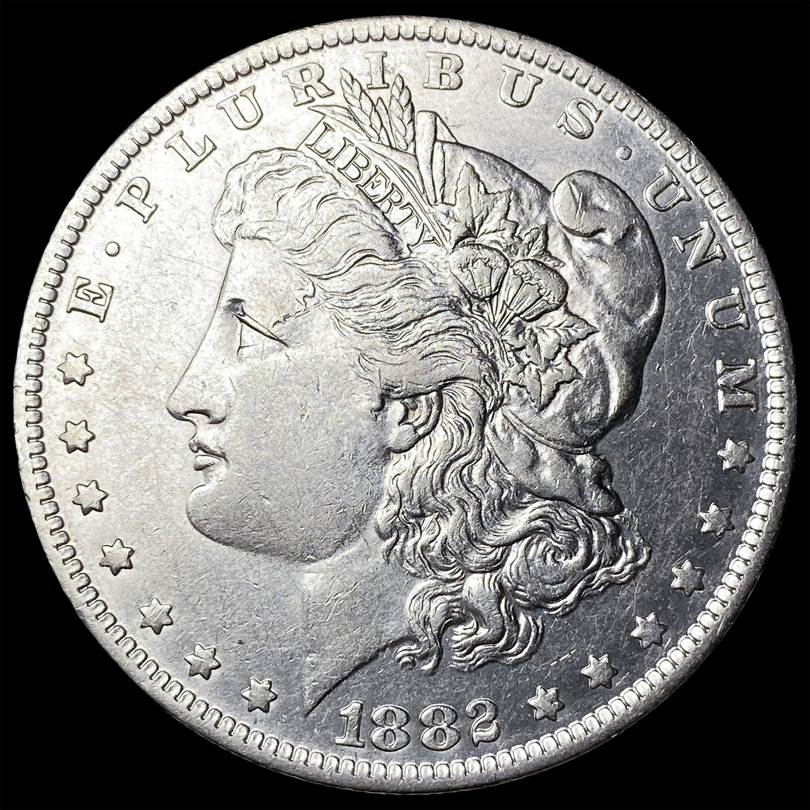 1882-O Silver Morgan Dollar CLOSELY UNCIRCULATED (1 of 2)