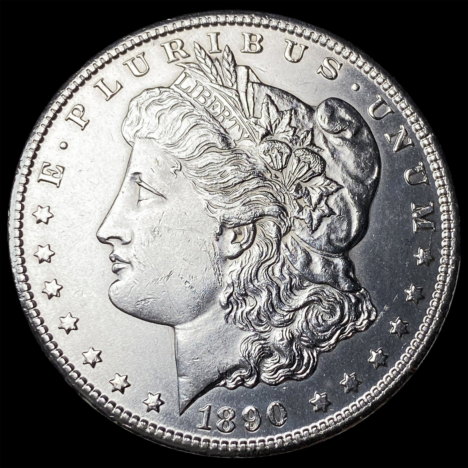 1890-CC Silver Morgan Dollar UNCIRCULATED (1 of 2)