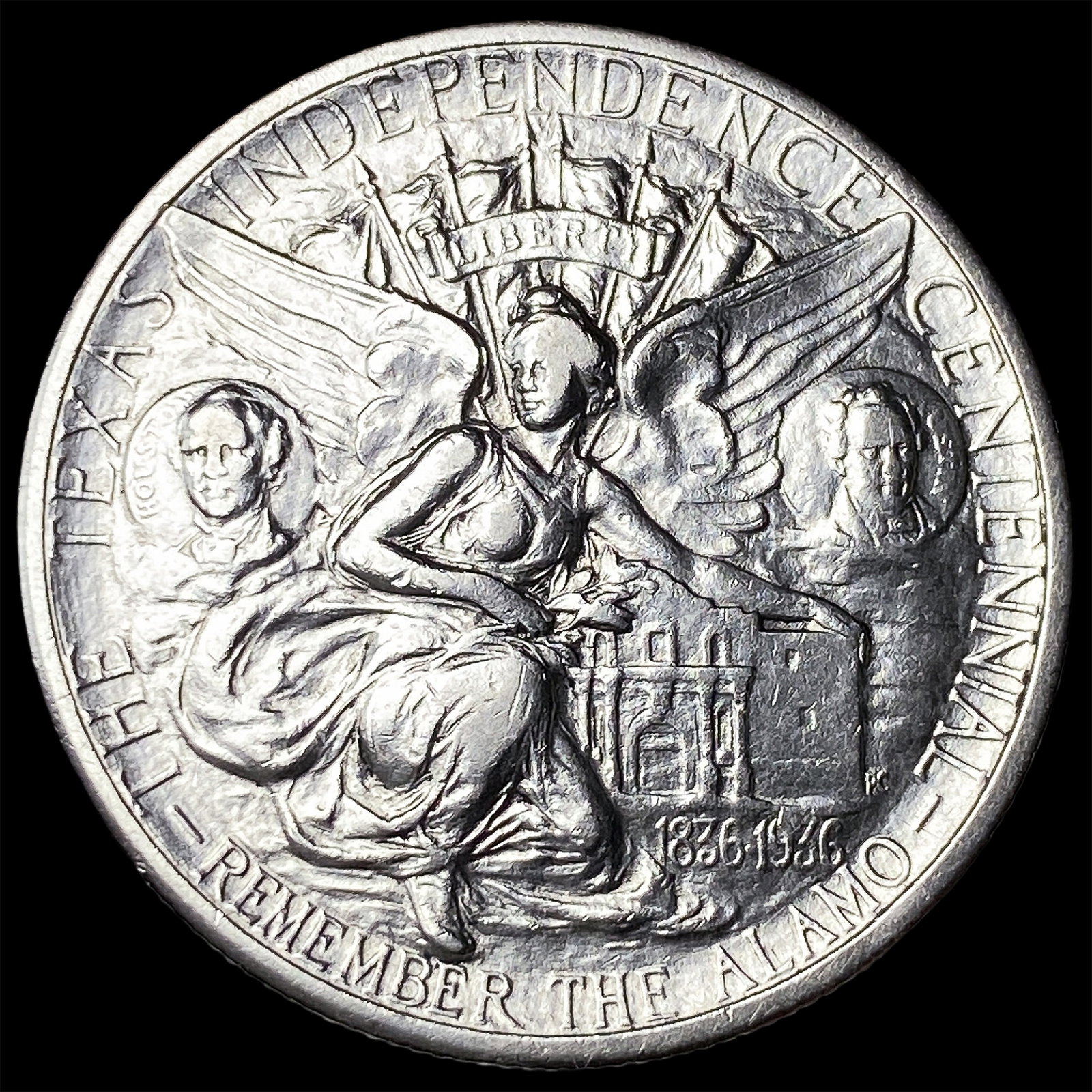 1934 Silver Texas Independence Half Dollar CLOSELY UNCIRCULATED (1 of 2)