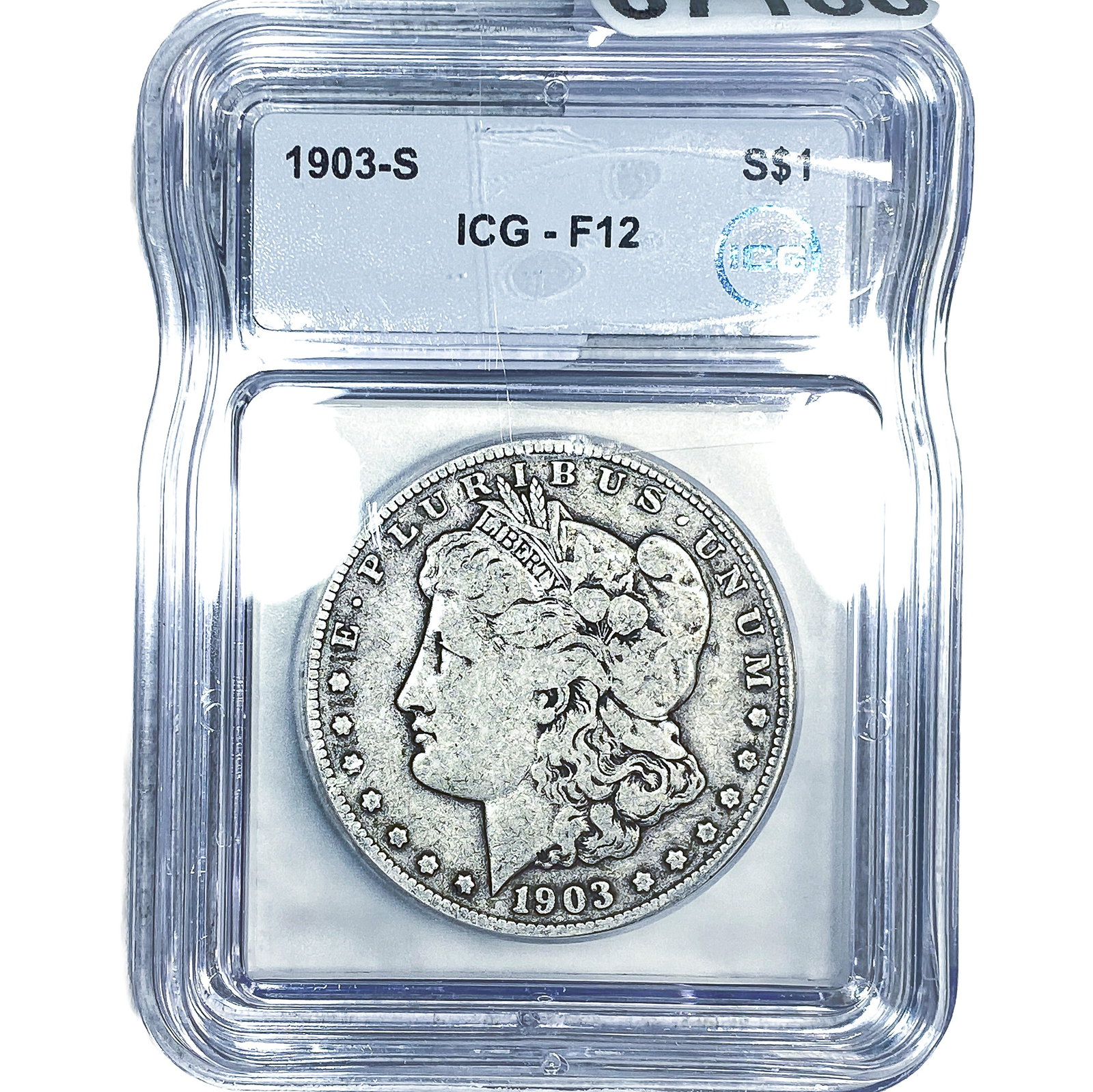 1903-S Morgan Silver Dollar ICG F12 (1 of 2)