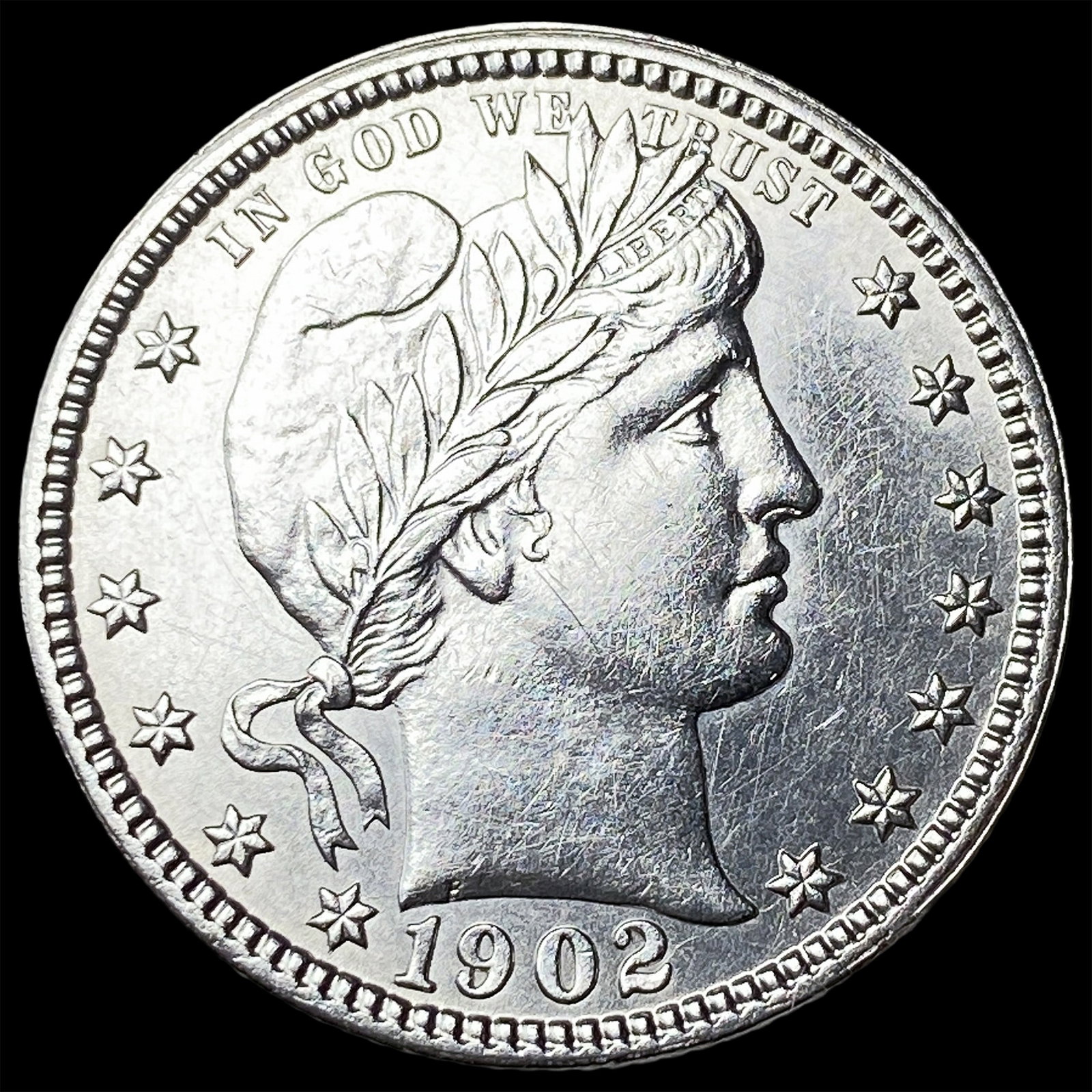 1902 Barber Silver Quarter UNCIRCULATED (1 of 2)