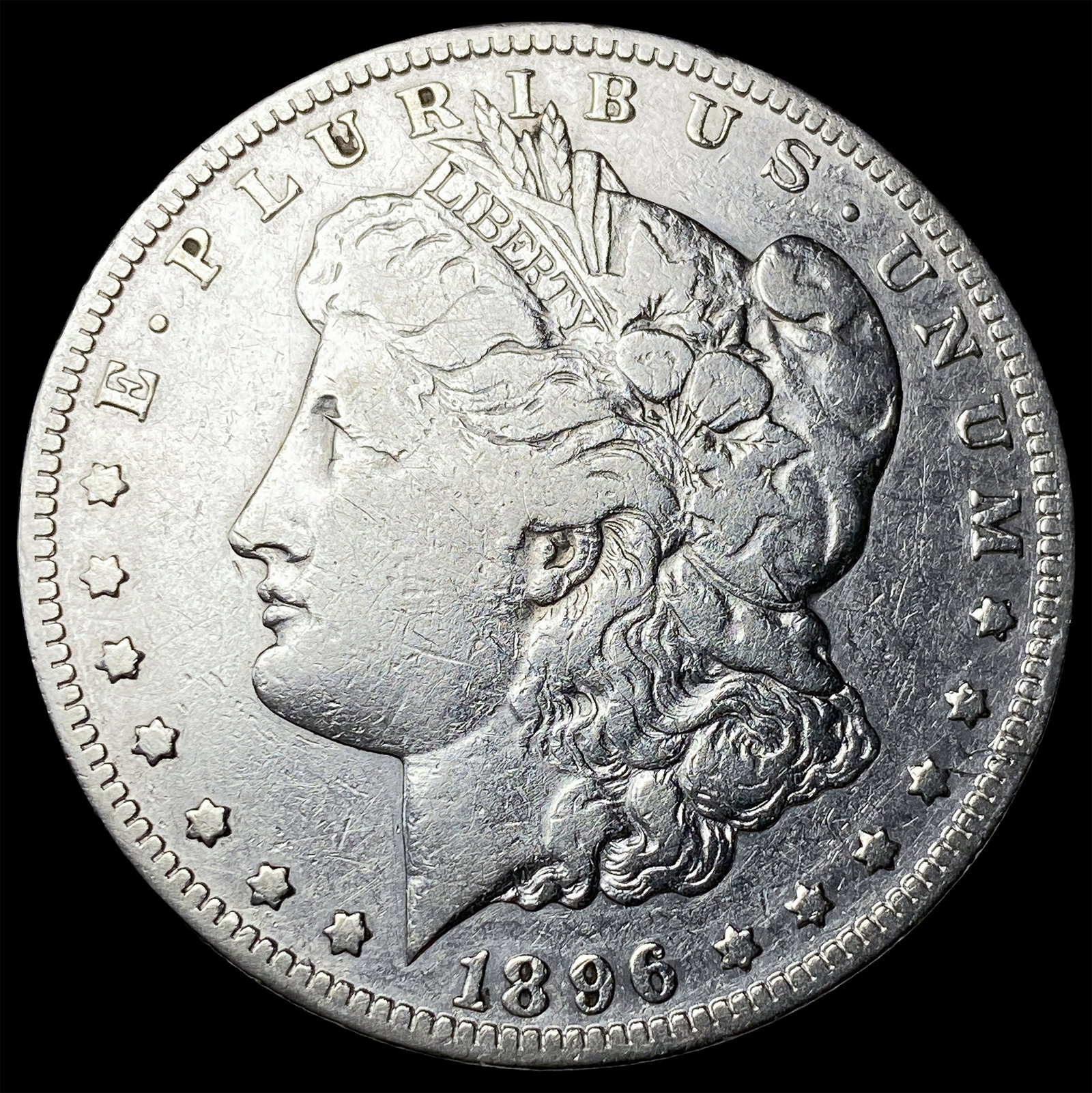 1896-S Silver Morgan Dollar LIGHTLY CIRCULATED (1 of 2)