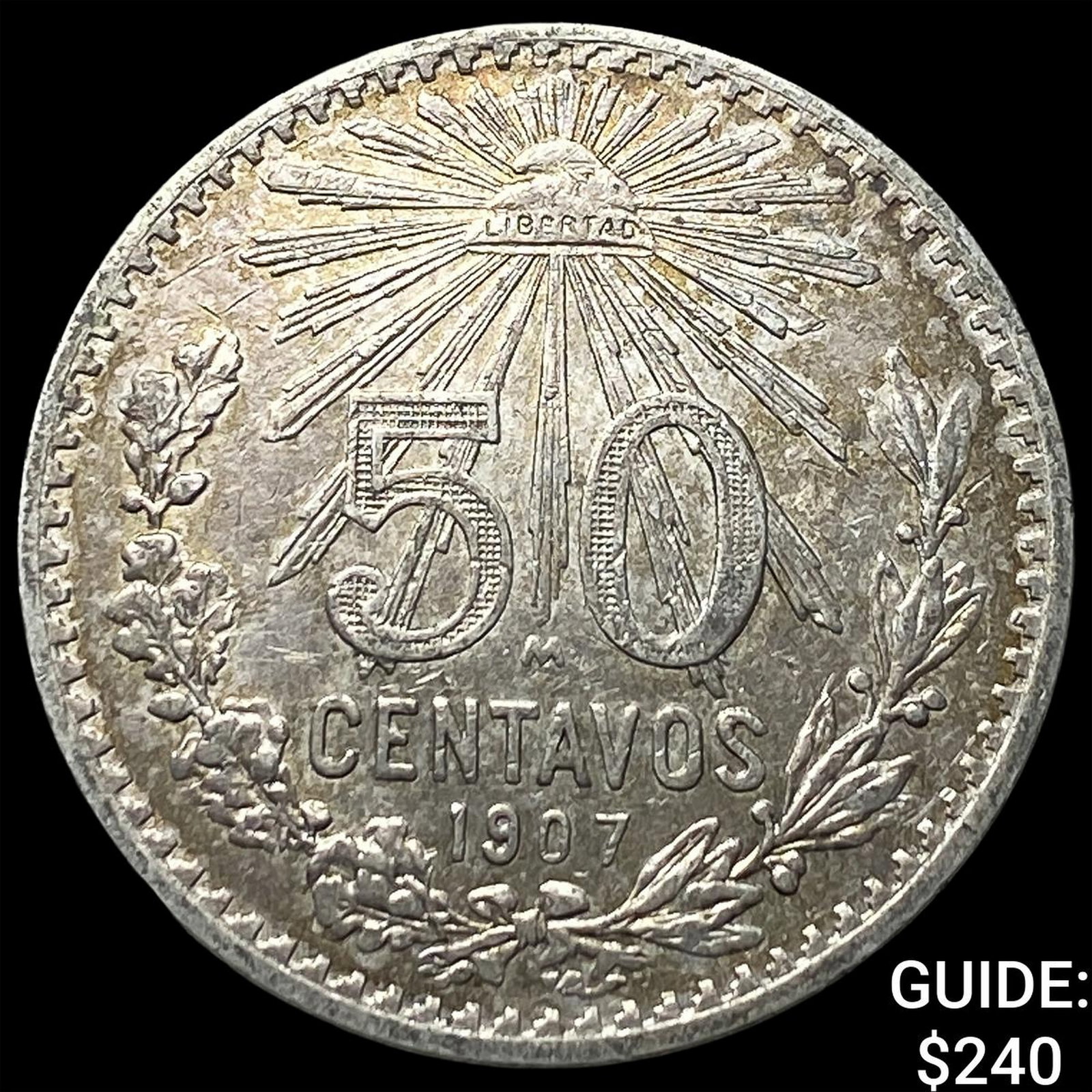 1907 Mexico Silver 50 Centavos (1 of 2)