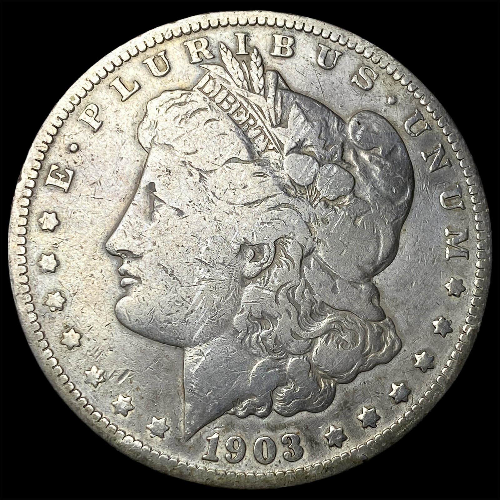 1903-O Silver Morgan Dollar LIGHTLY CIRCULATED (1 of 2)