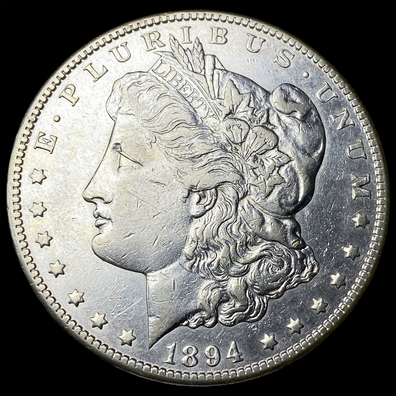 1894-S Silver Morgan Dollar CLOSELY UNCIRCULATED (1 of 2)