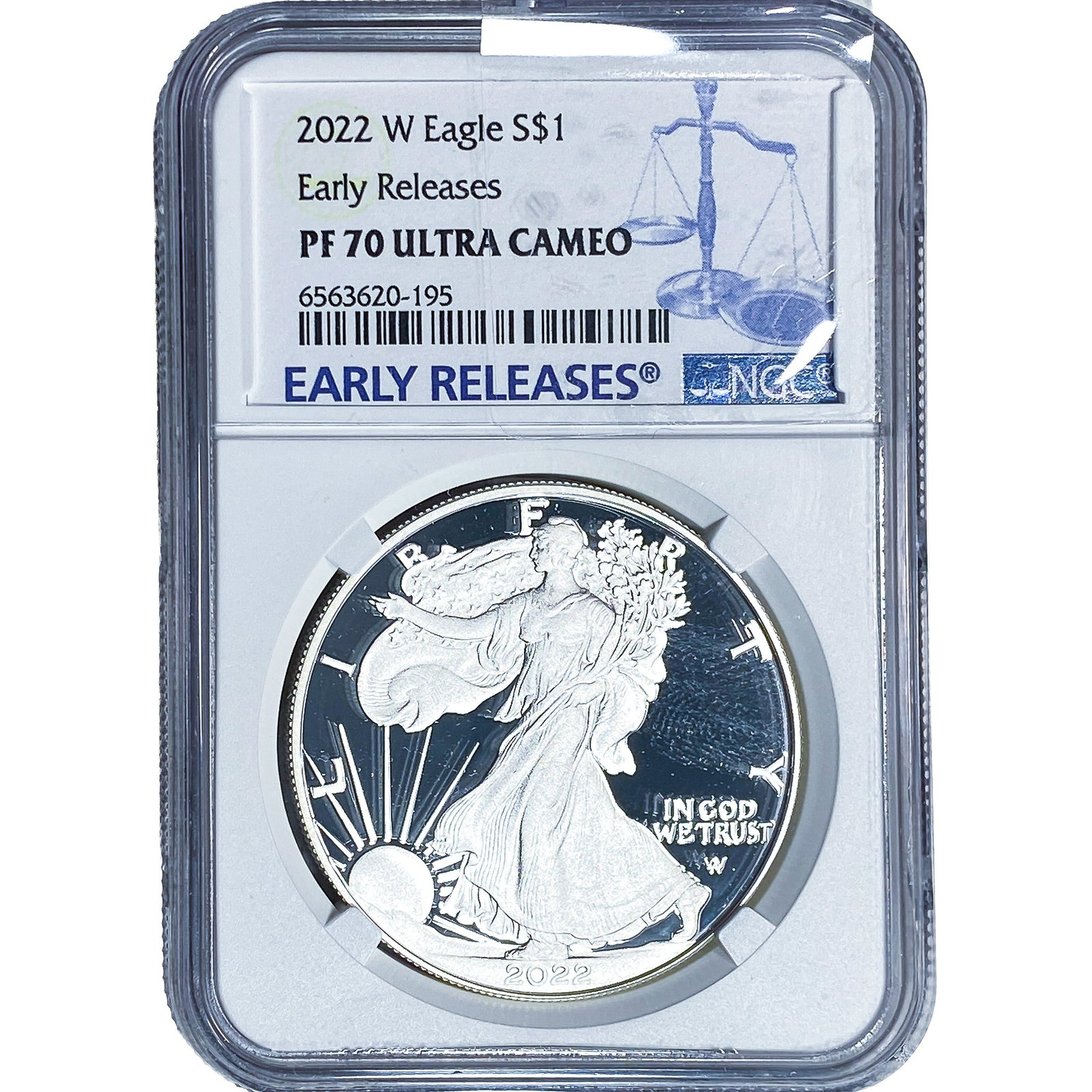 2022-W Silver Eagle NGC PF70 Ultra Cameo (1 of 2)