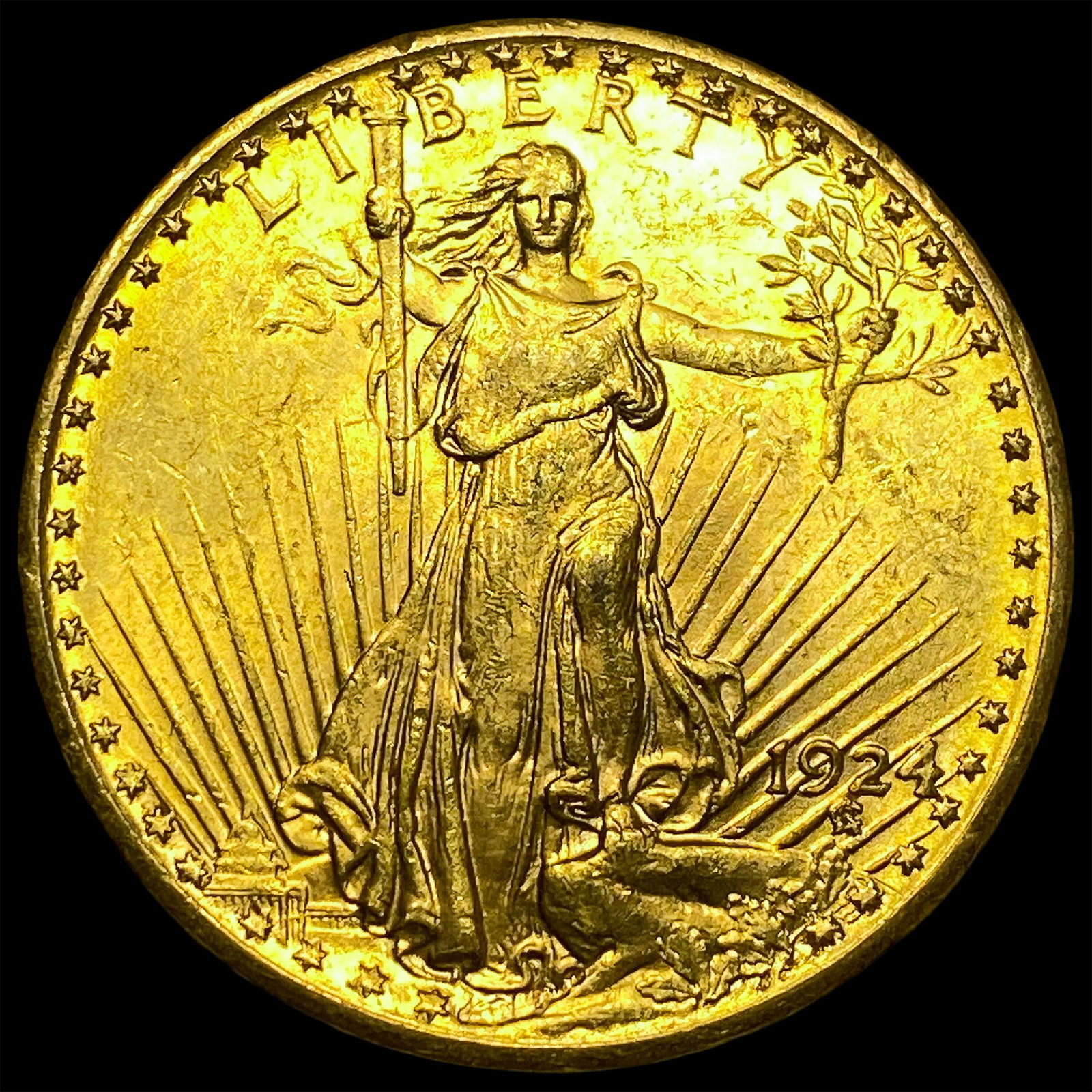 1924 $20 Saint-Gaudens Double Eagle UNCIRCULATED (1 of 2)