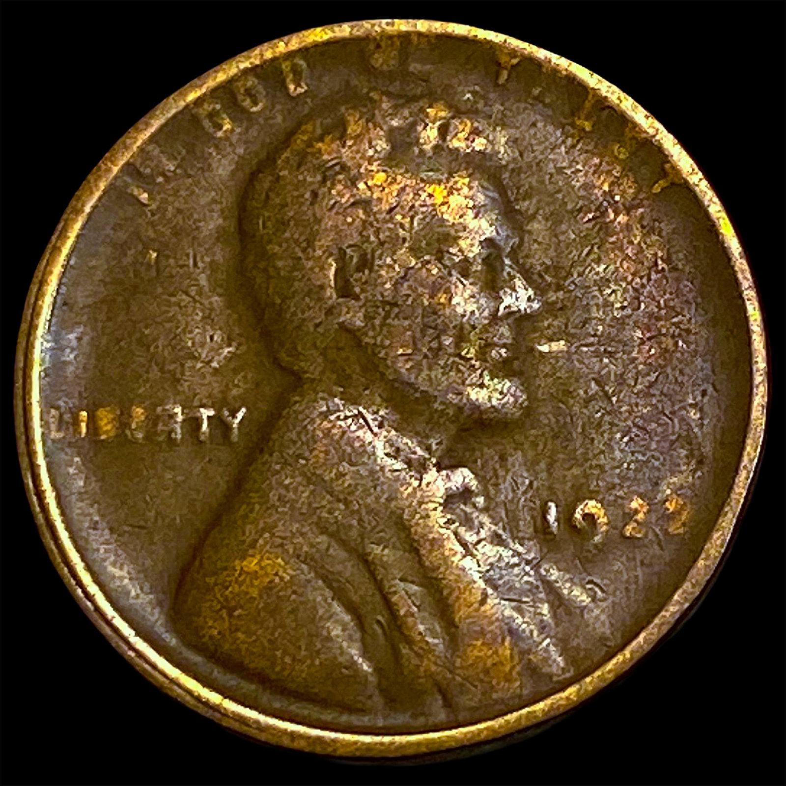 1922 No D Lincoln Wheat Cent LIGHTLY CIRCULATED (1 of 2)