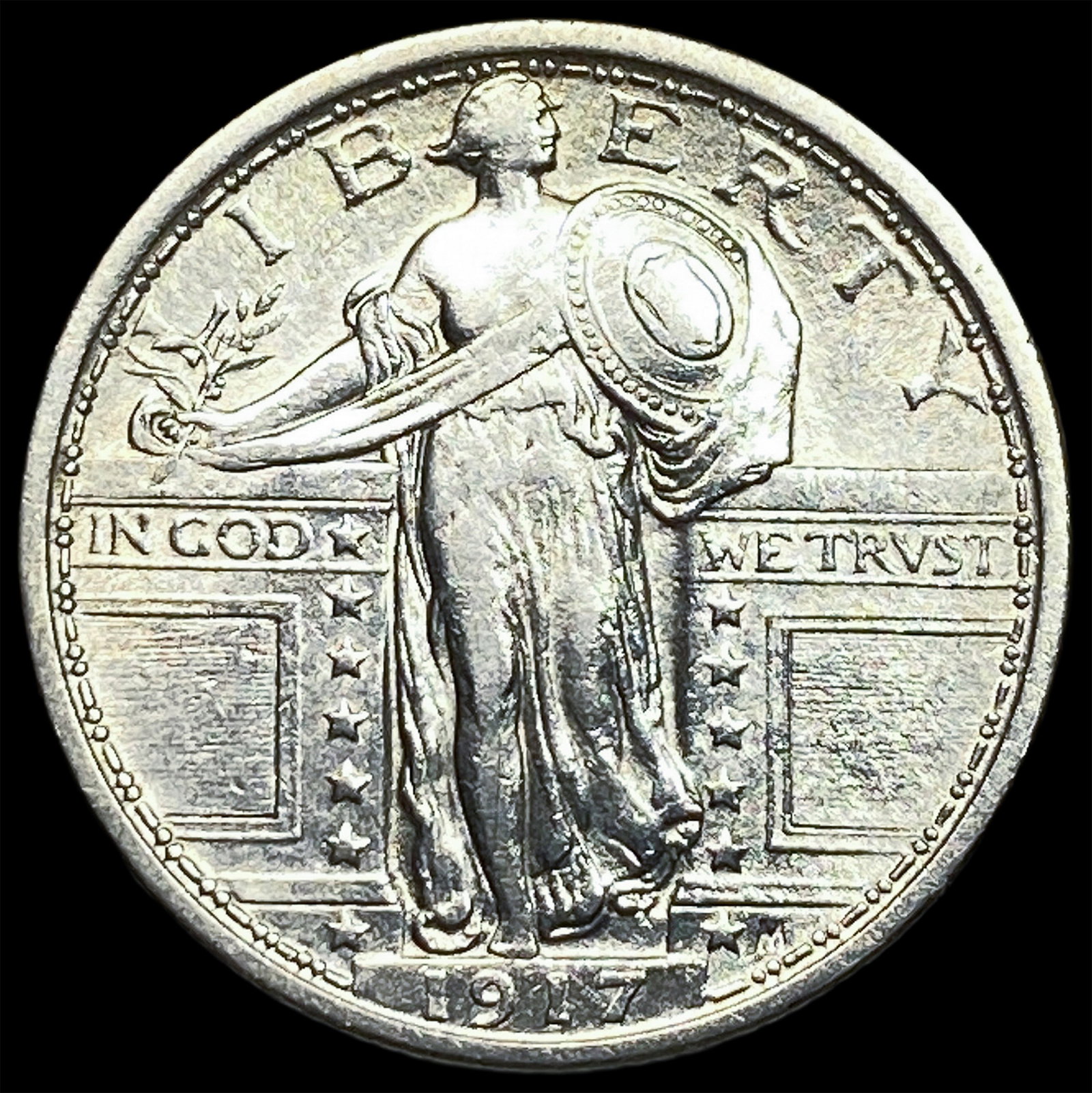 1917 Standing Liberty Quarter CLOSELY UNCIRCULATED (1 of 2)