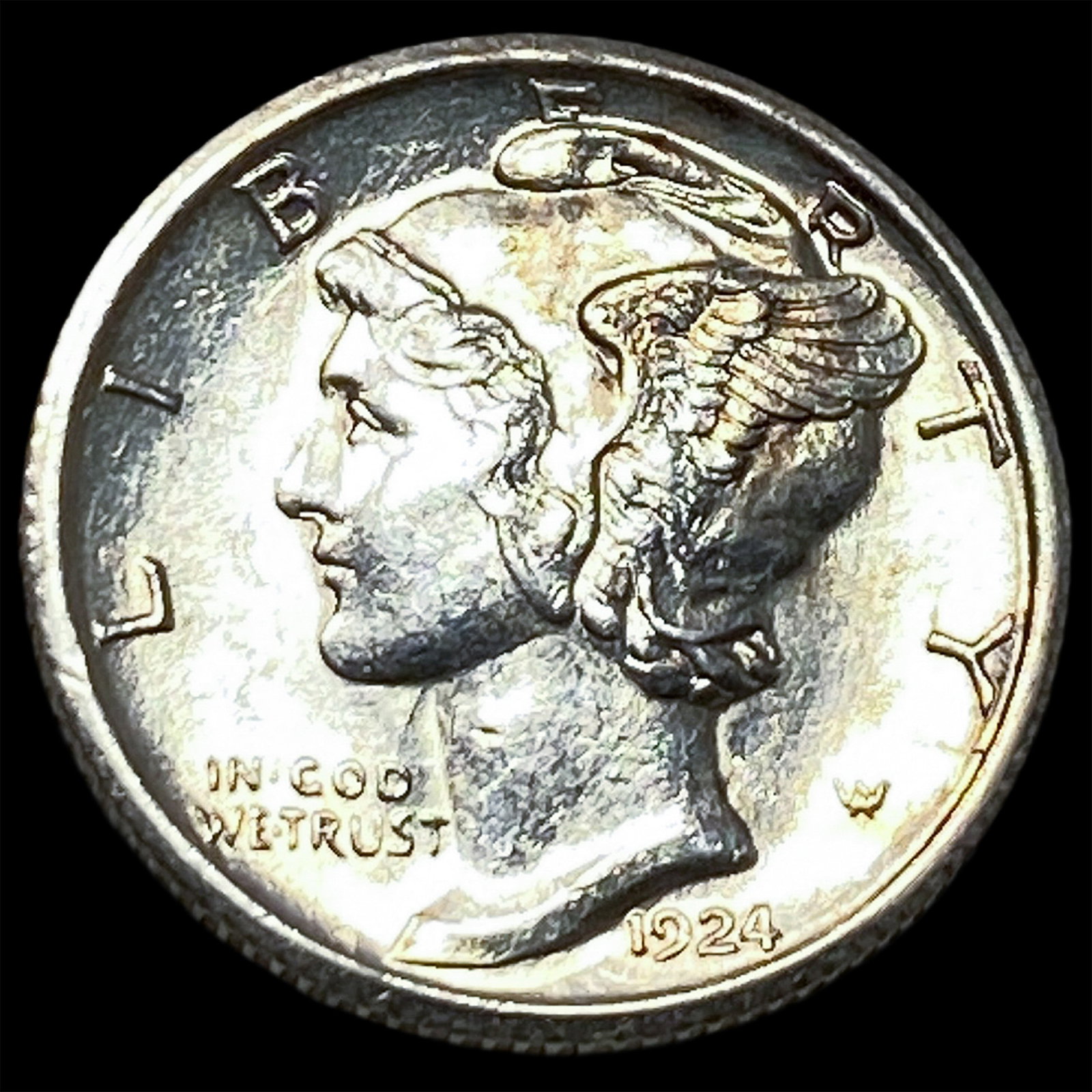 1924 Mercury Dime UNCIRCULATED (1 of 2)