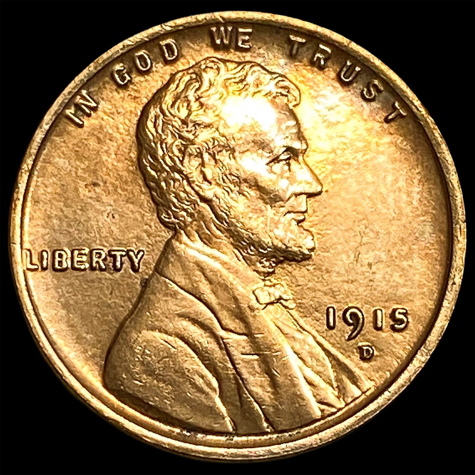 1915-D Lincoln Wheat Cent UNCIRCULATED (1 of 2)