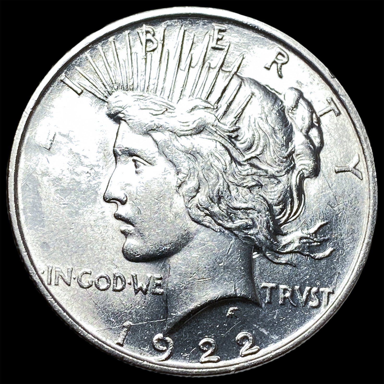 1922 Silver Peace Dollar UNCIRCULATED (1 of 2)