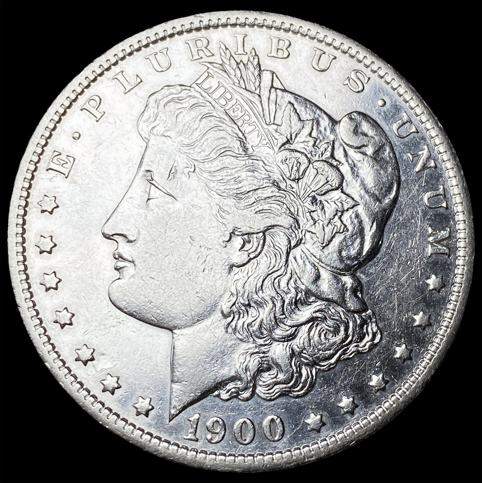 1900-S Silver Morgan Dollar CLOSELY UNCIRCULATED: 1900-S Silver Morgan Dollar CLOSELY UNCIRCULATED